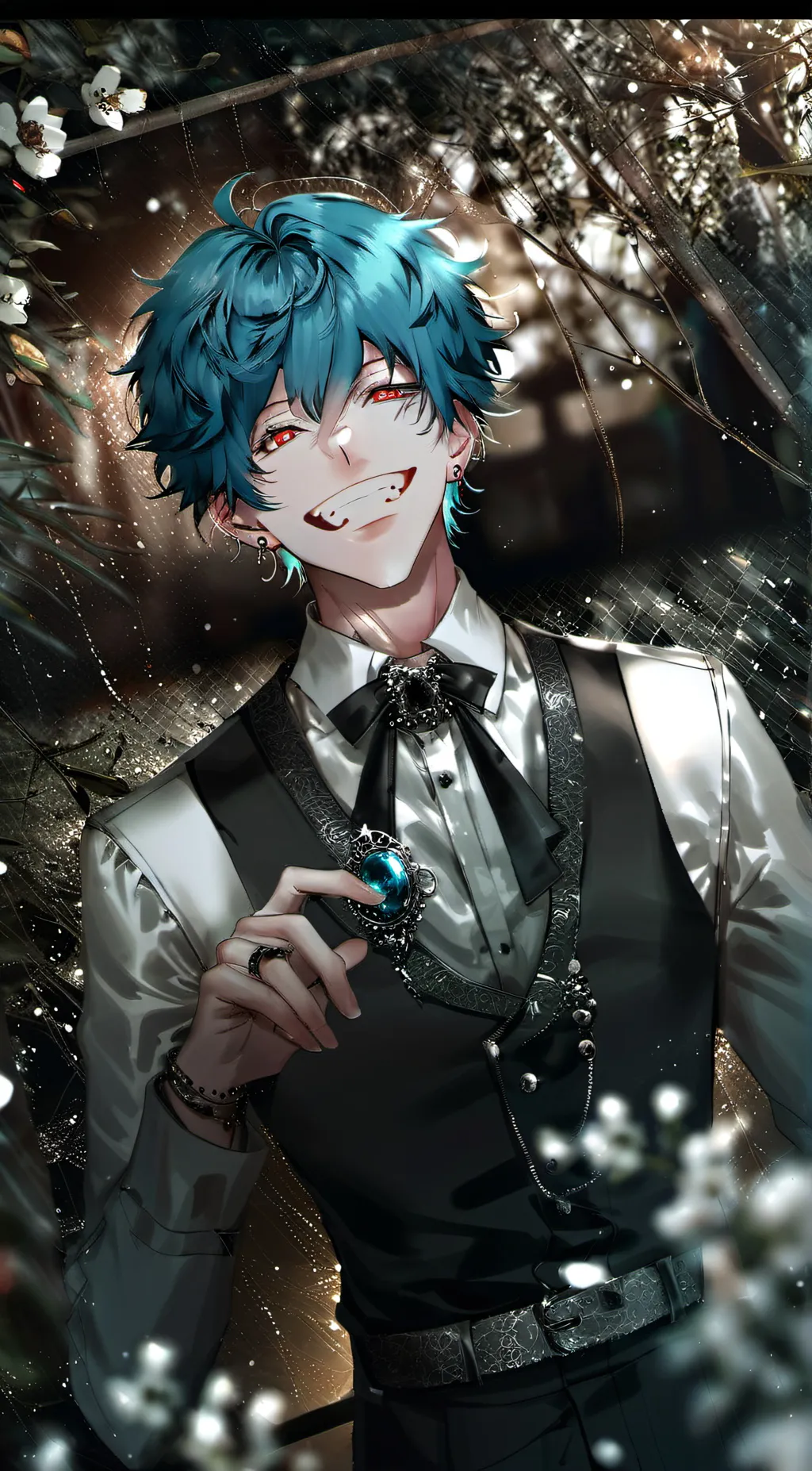 ai character: Deku background