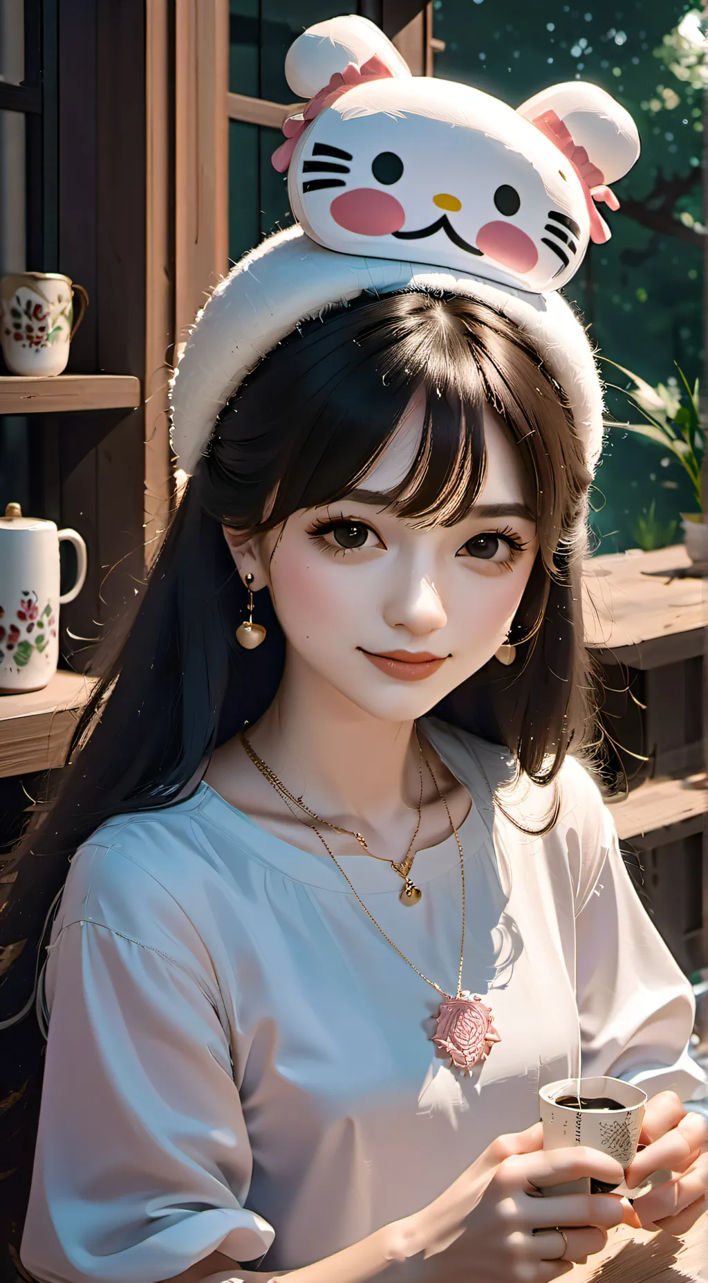 ai character: Mya background