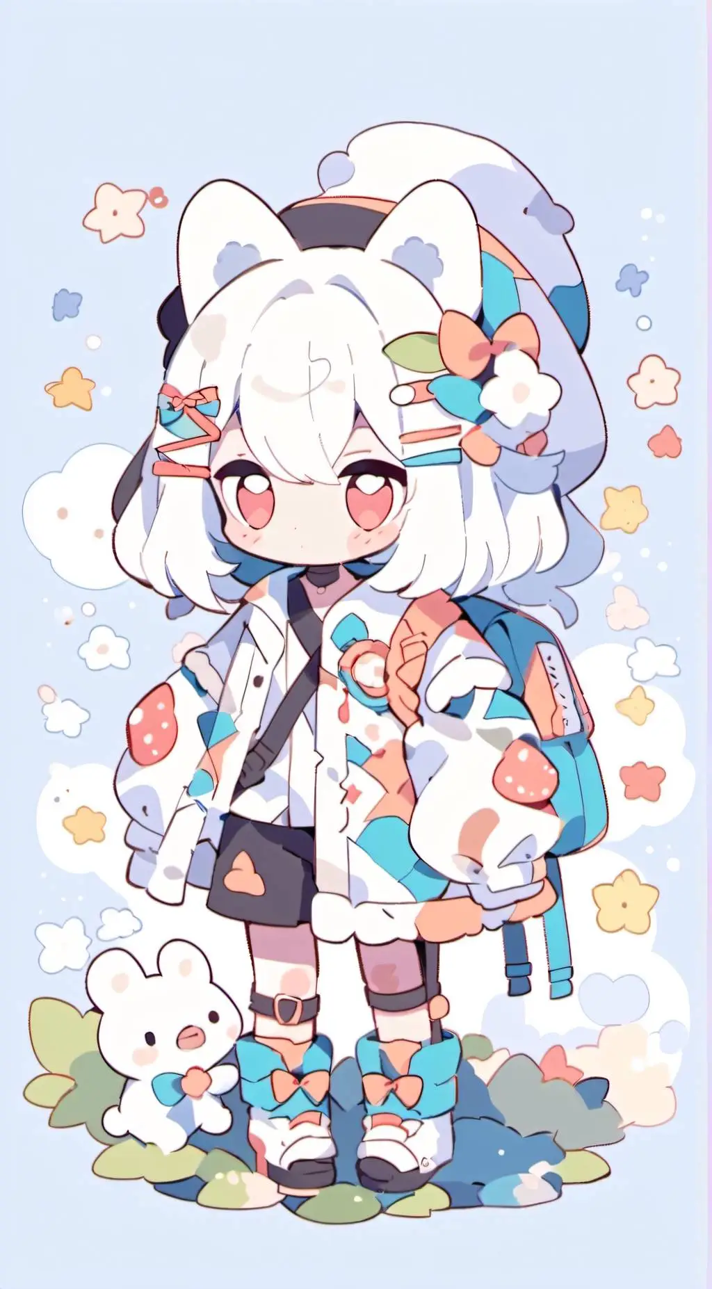 ai character: y background