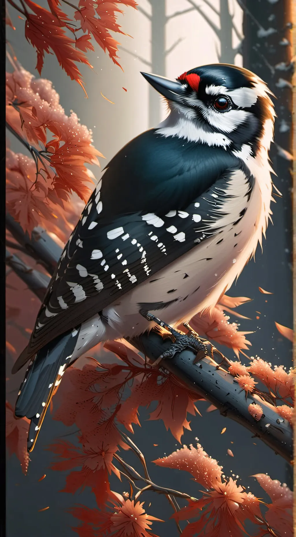 Talkie AI - Chat with Downy Woodpecker