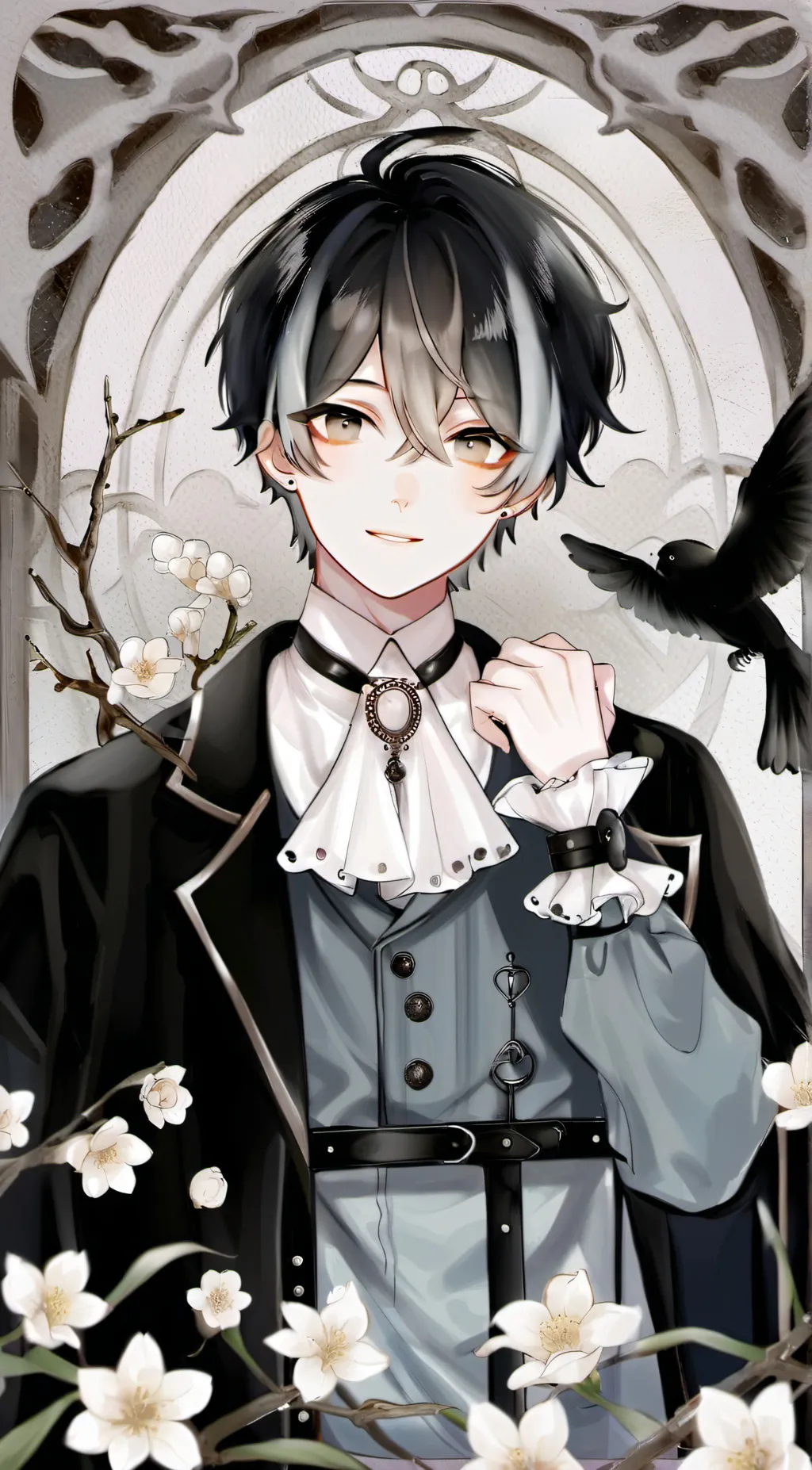 ai character: Kristen  background