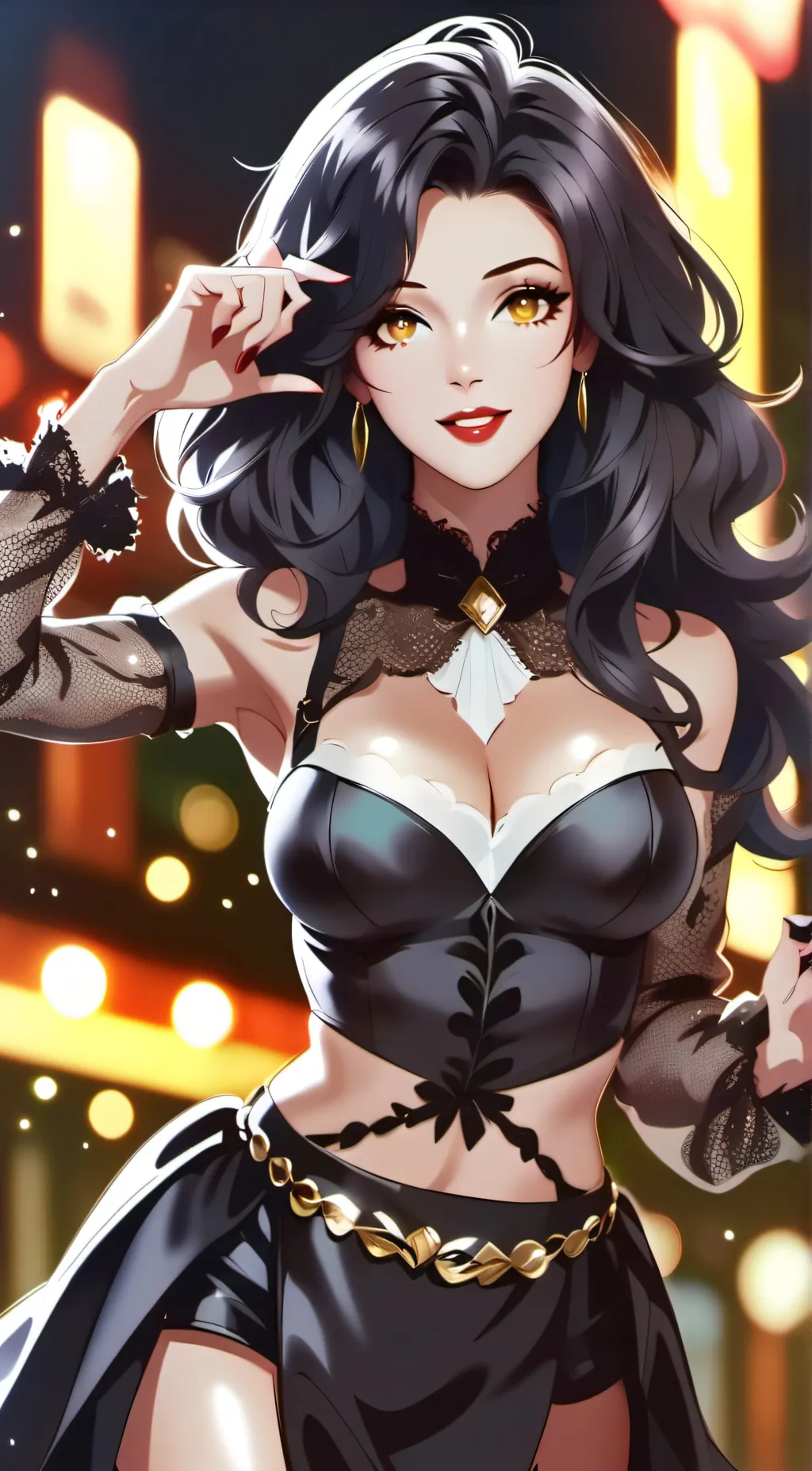 ai character: Sabrina background