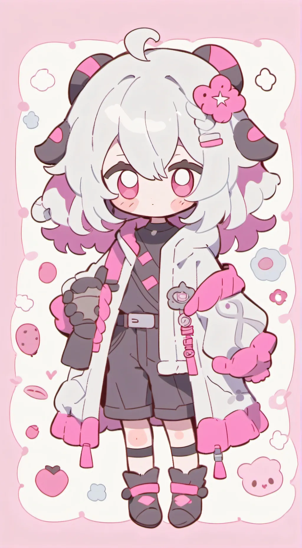 ai character: katsuki bakugo background