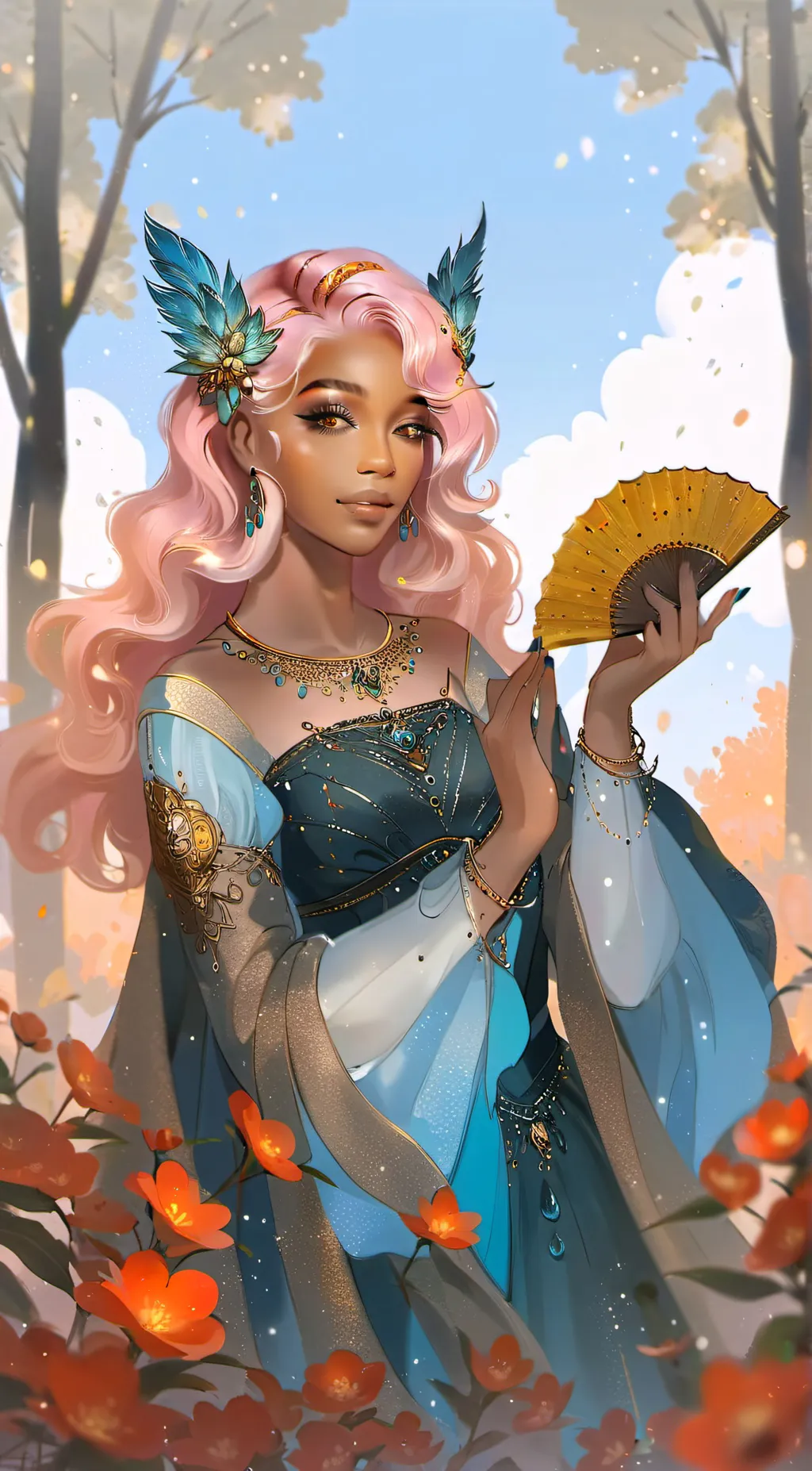 ai character: Kailey  background