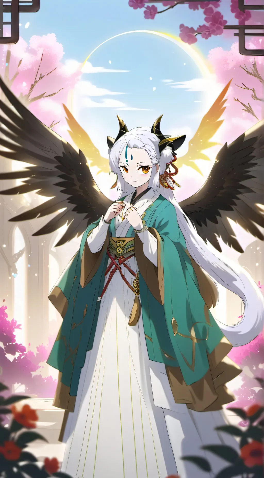 ai character: luna background