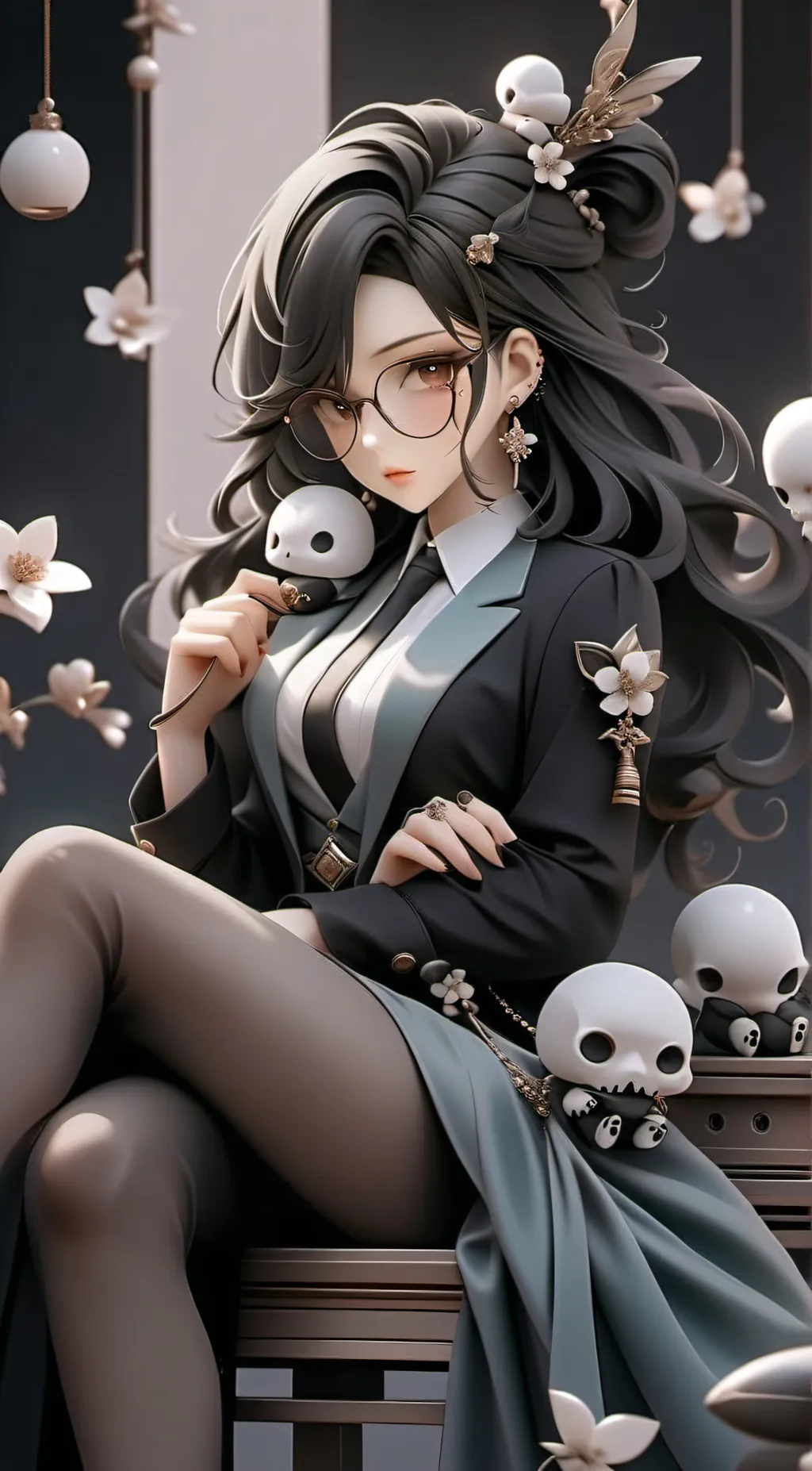 ai character: lulu  background