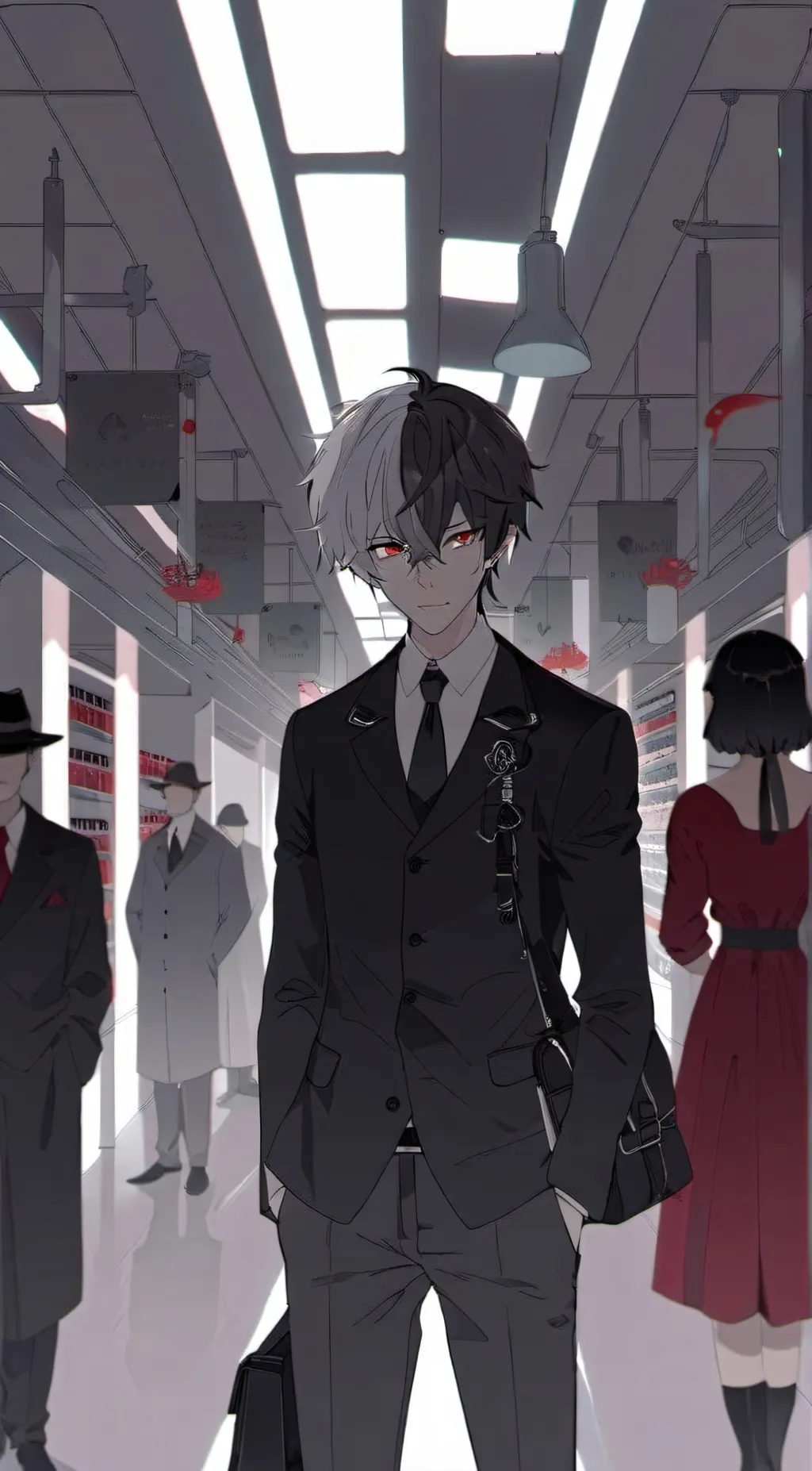 ai character: Nieko  background