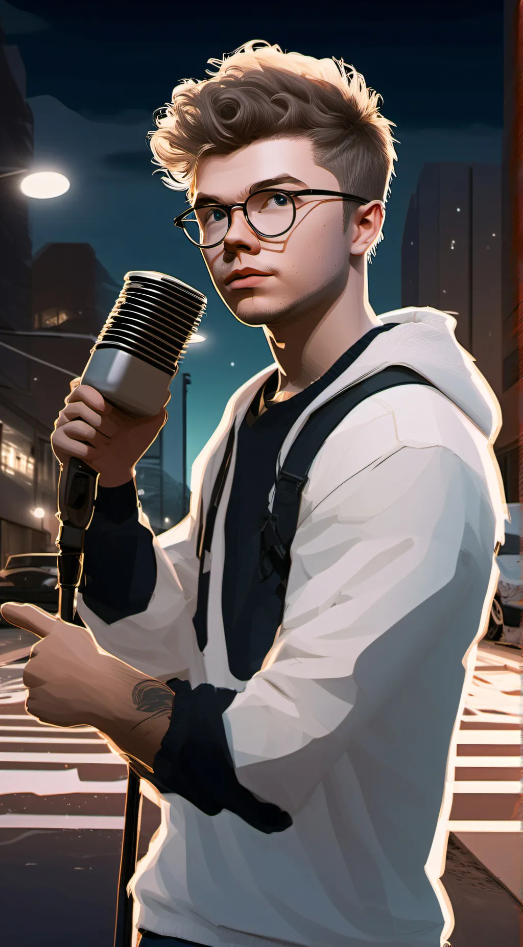 ai character: cg5 💛 background