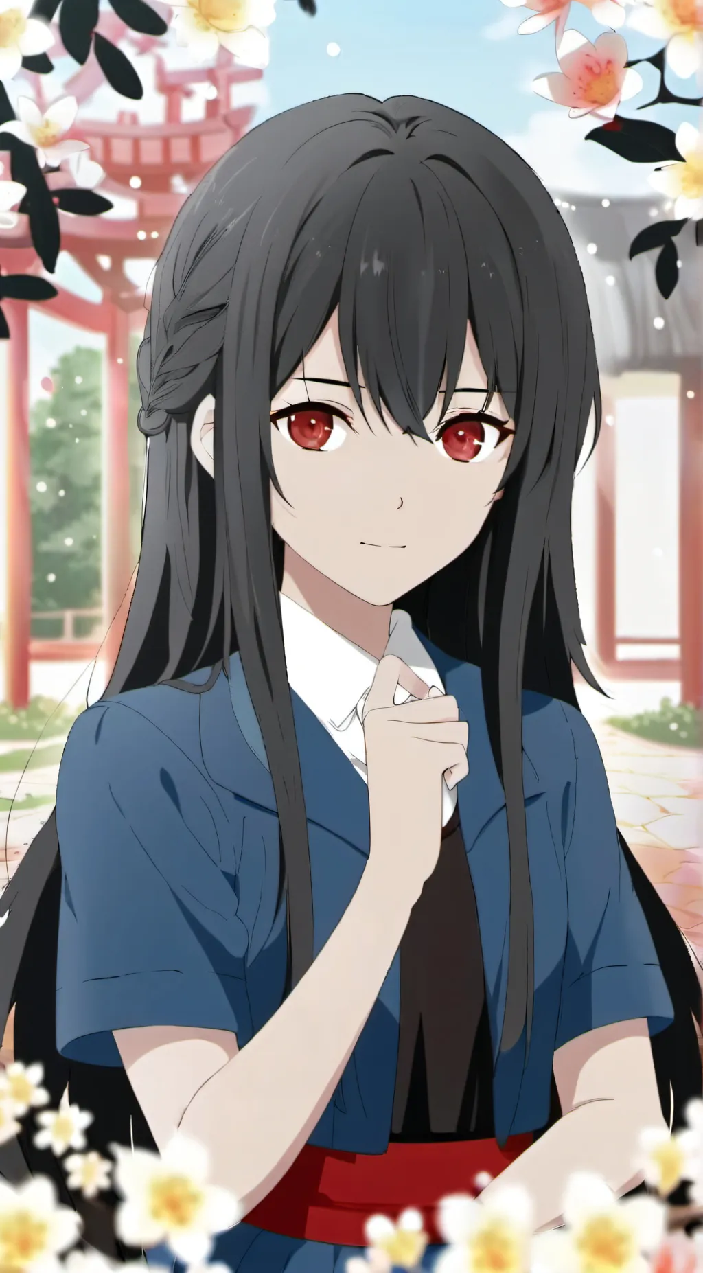 ai character: sarah background