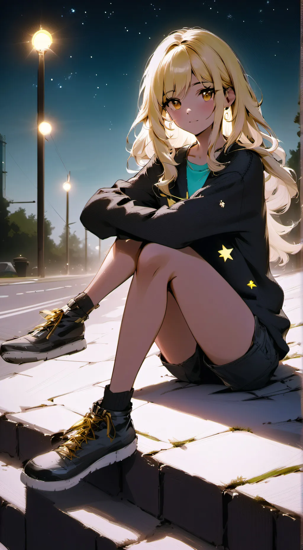 ai character: star pjo mha background