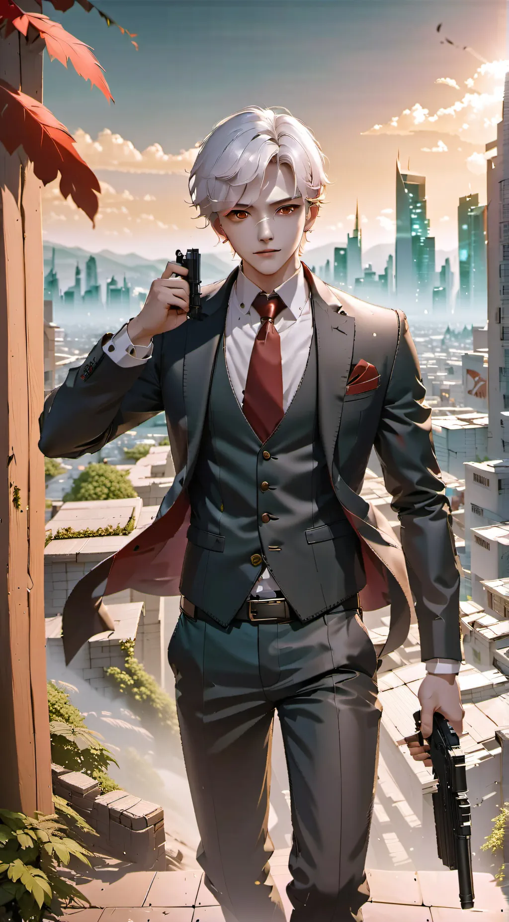 ai character: Agent: Bullseye background