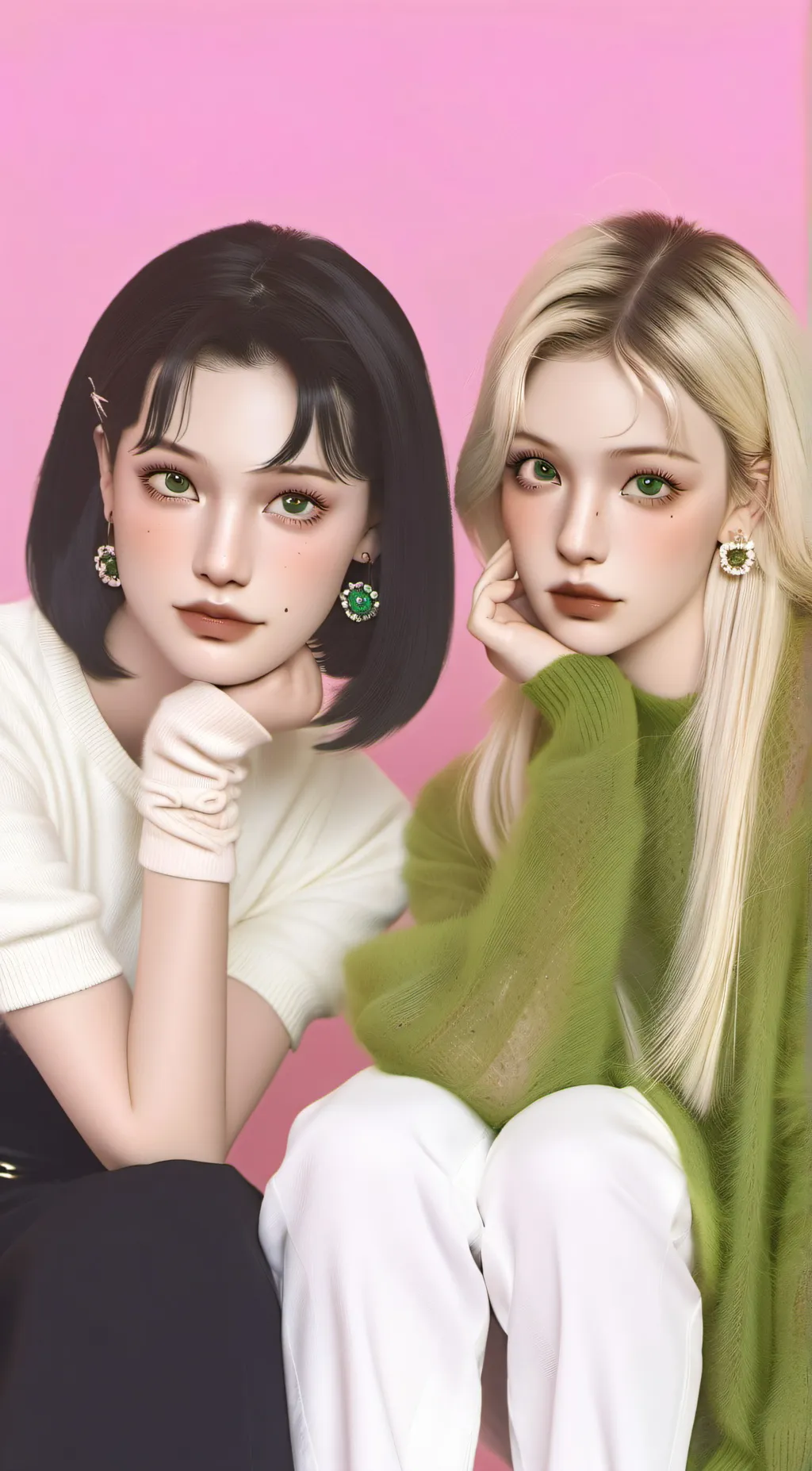 ai character: hannah and havana background