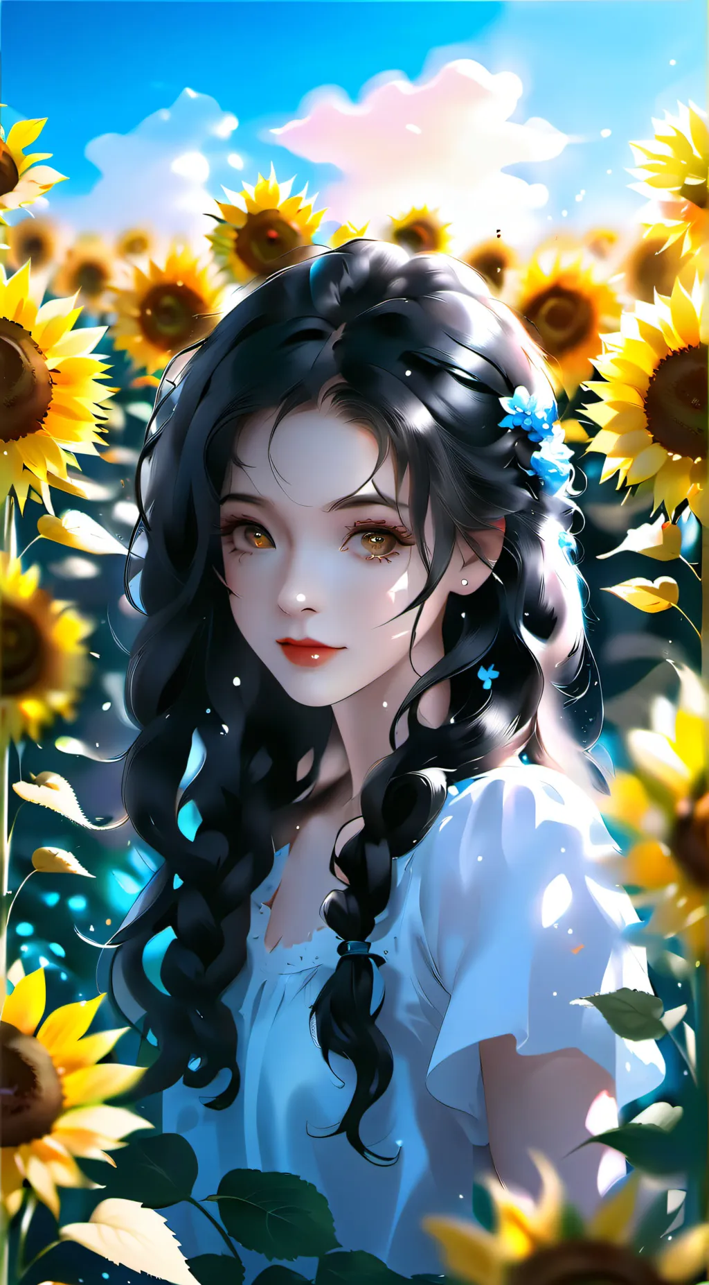 ai character: Aria background