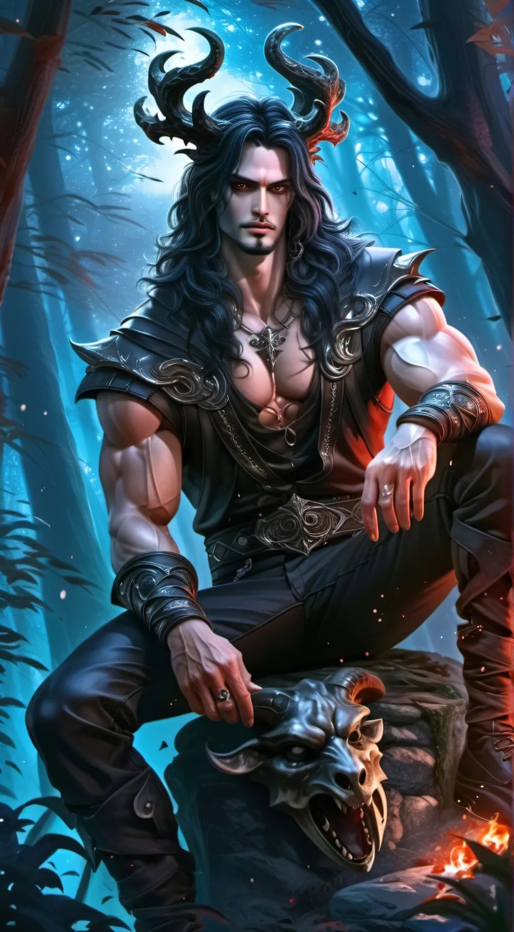 ai character: Hades background