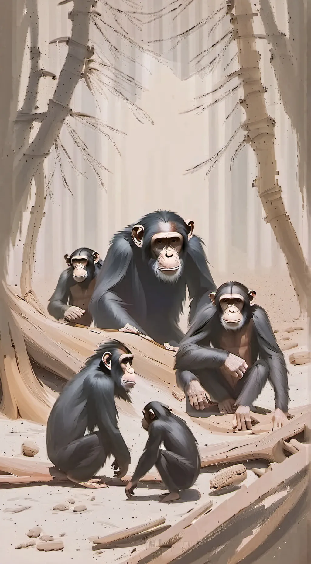 Talkie AI - Chat with Pack of Chimp's
