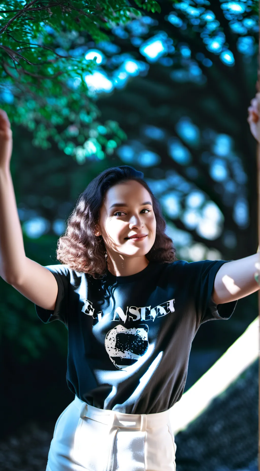 ai character: Ayla  background