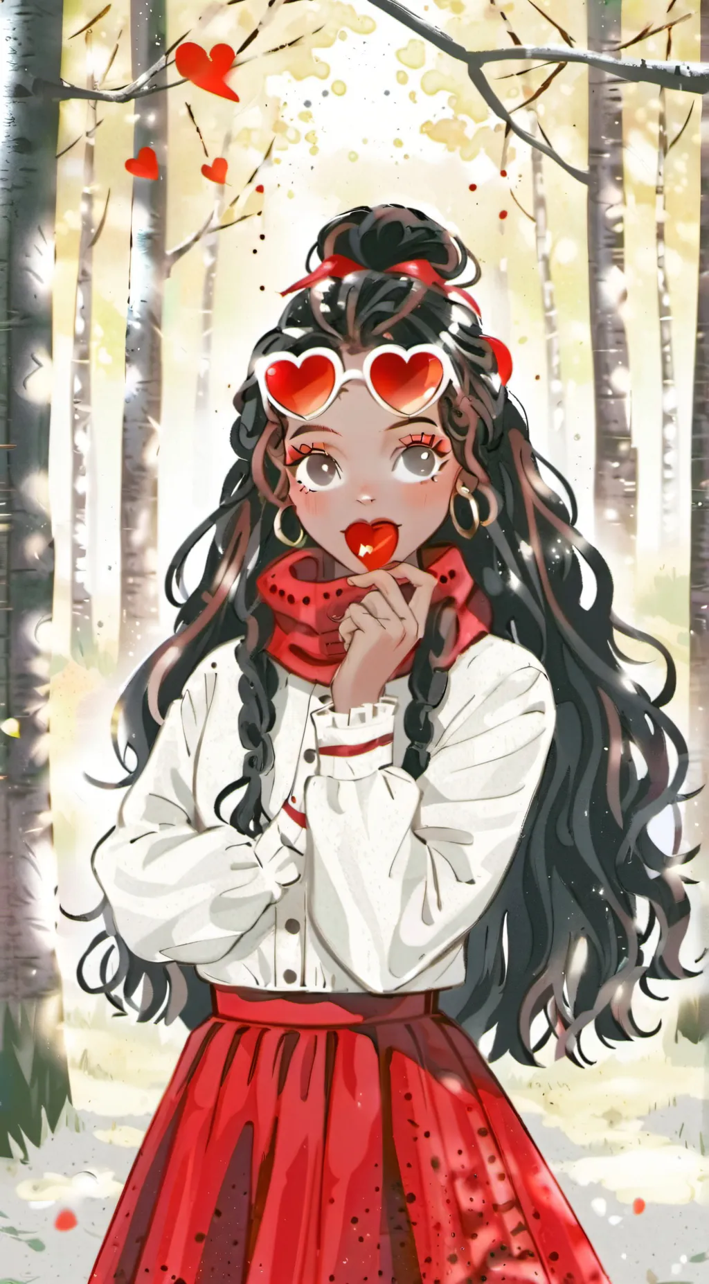 ai character: Aaliyah Perry  background