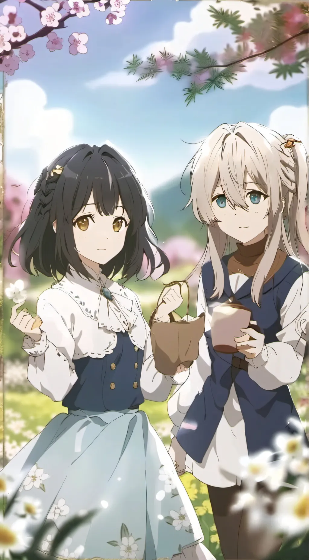 ai character: finley and izzy background