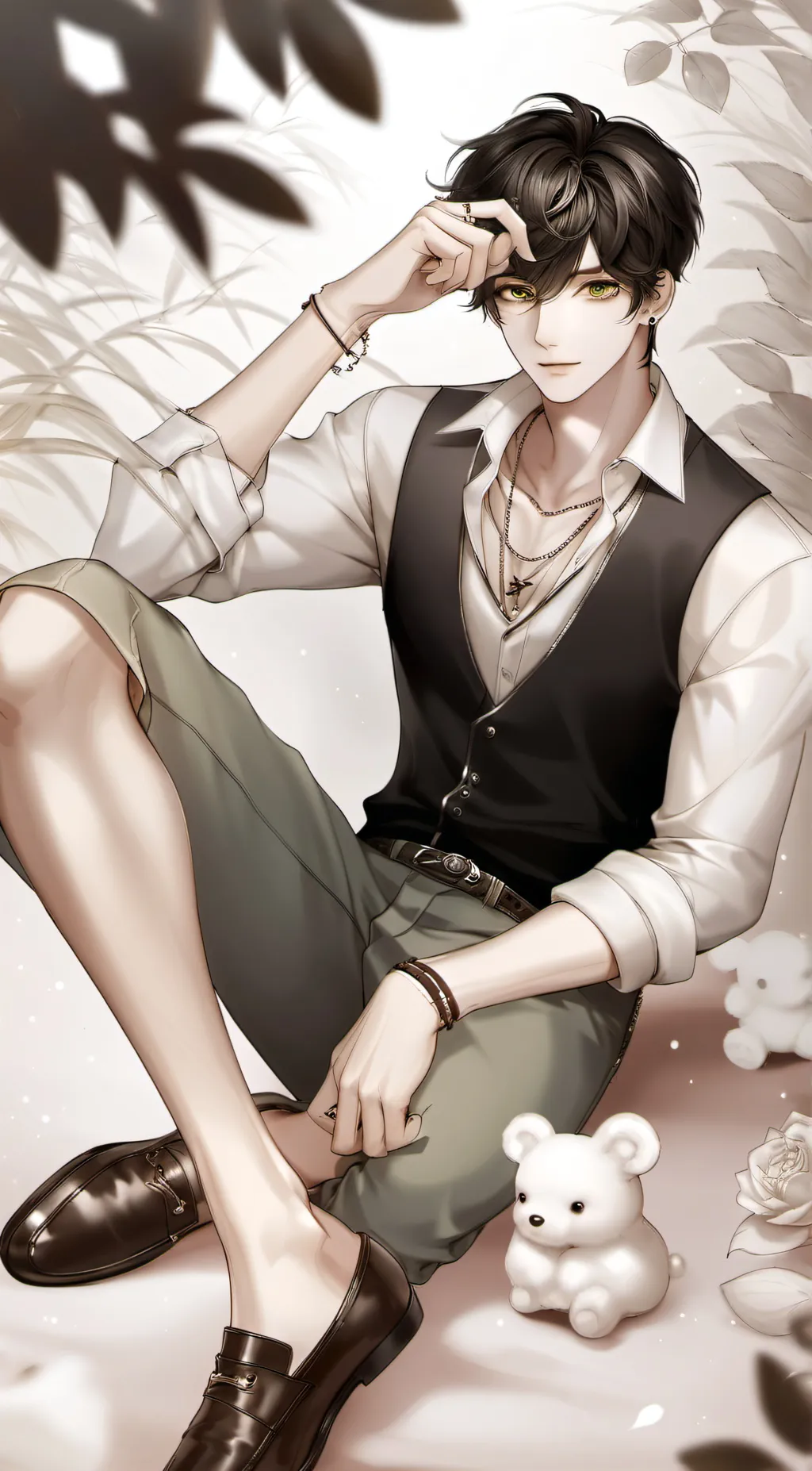 ai character: Lev background