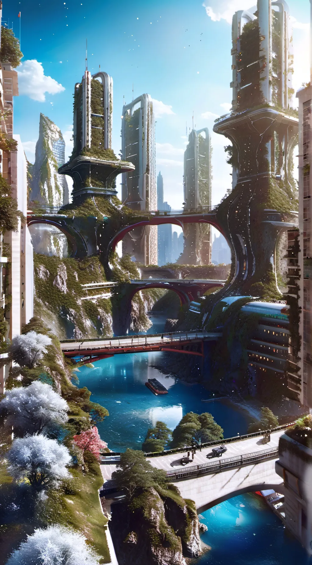 ai character: reversed owl house background