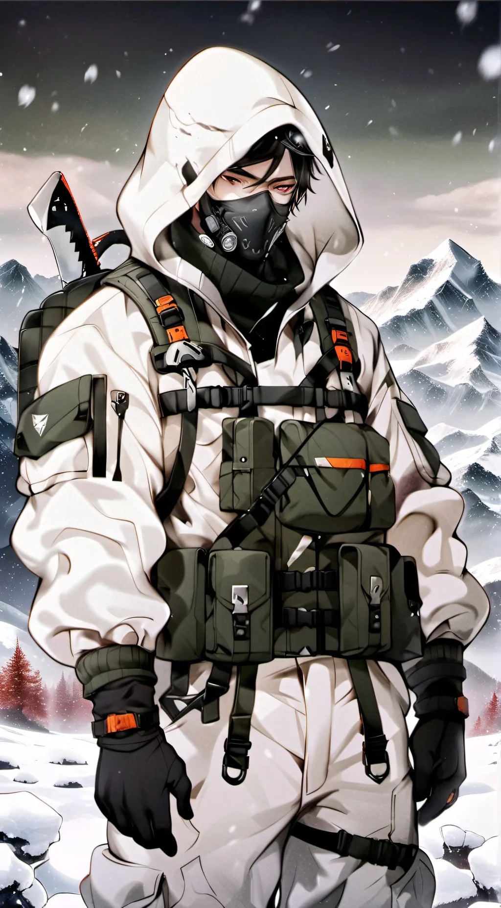 ai character: Zac background