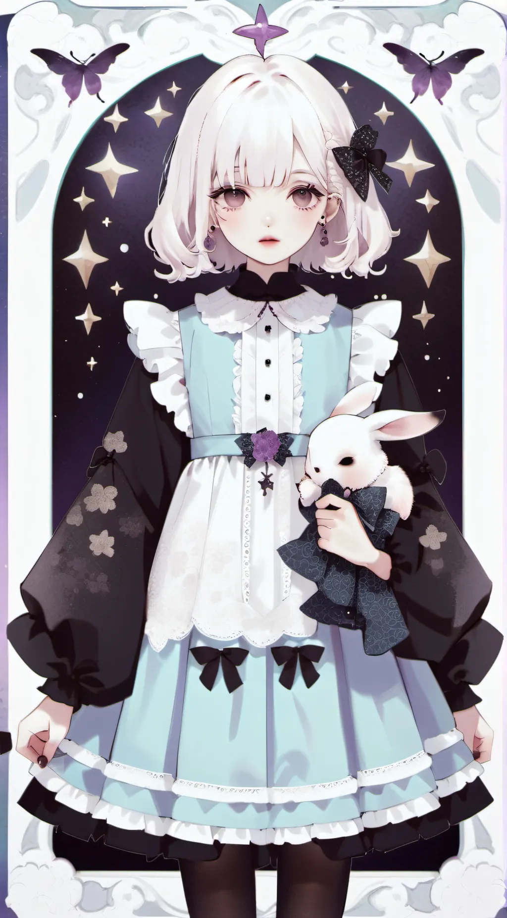 ai character: lea background