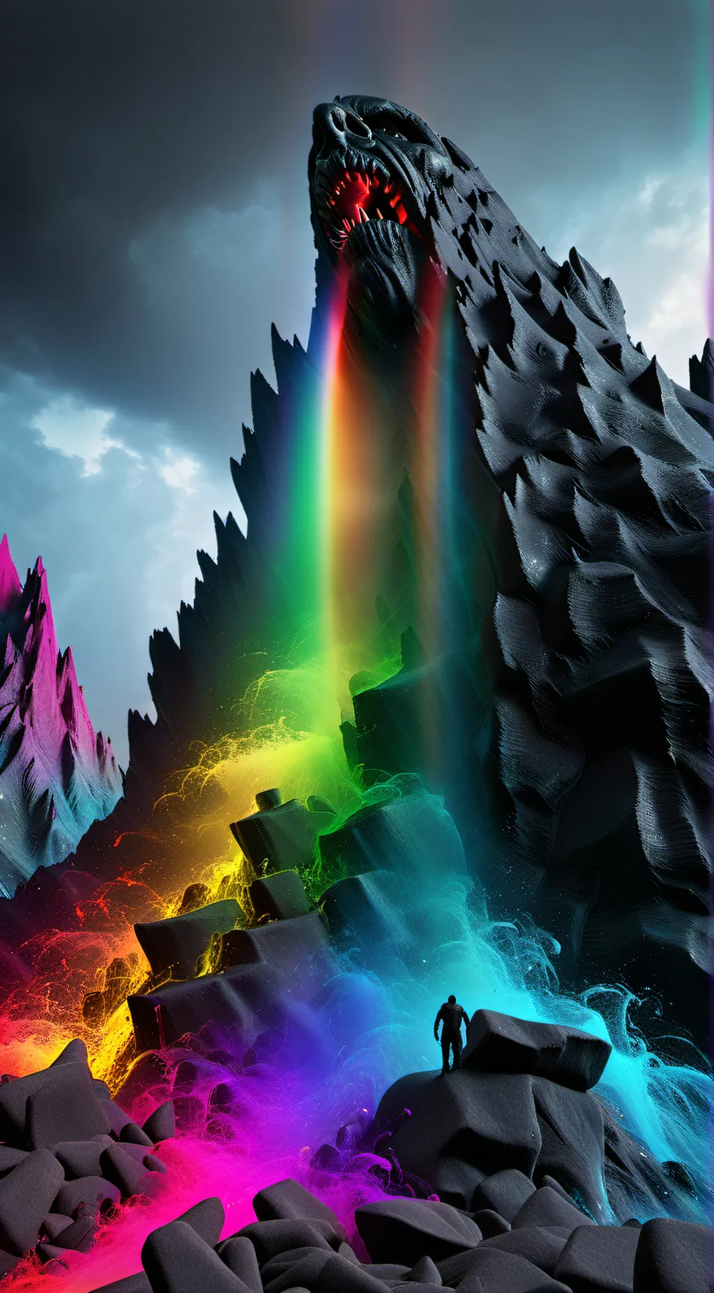 ai character: mark background