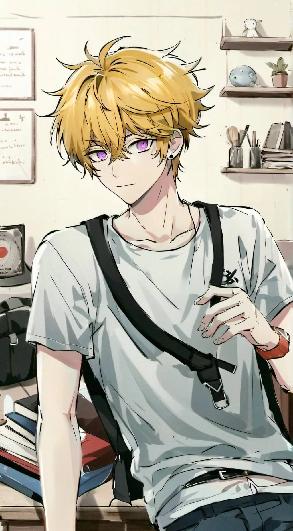 ai character: Ryan  background