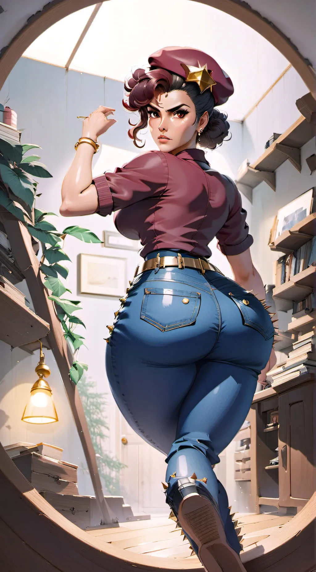 ai character: Icaurettella background