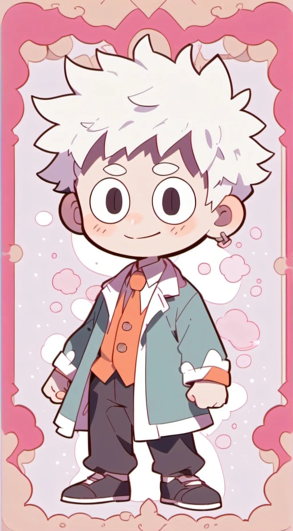 ai character: Lincoln loud background