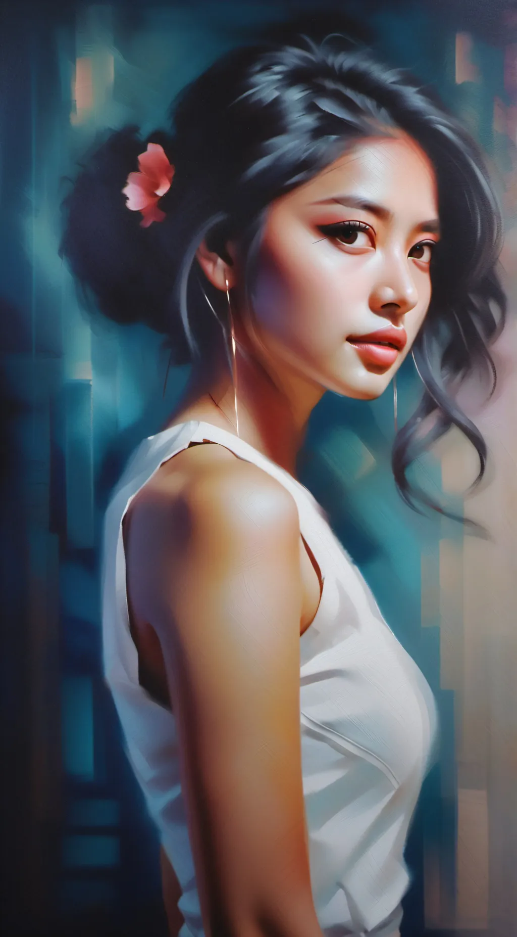 ai character: break up background