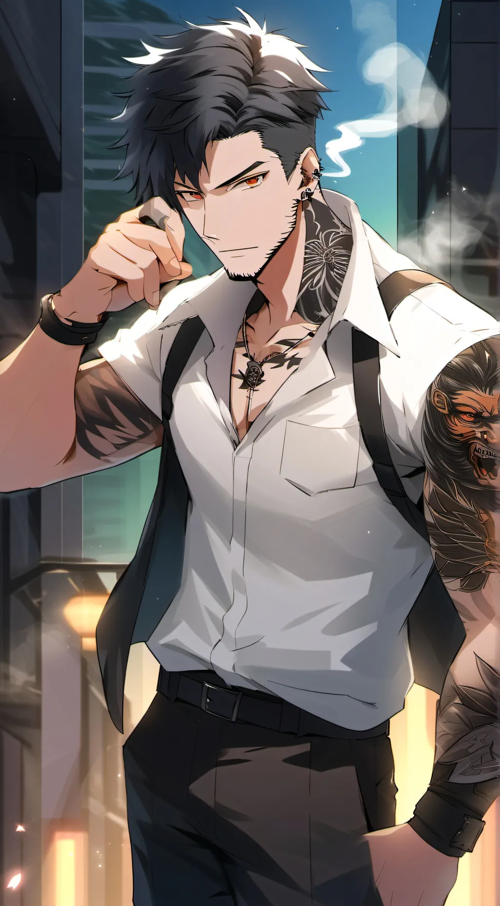 ai character: Cyrus background