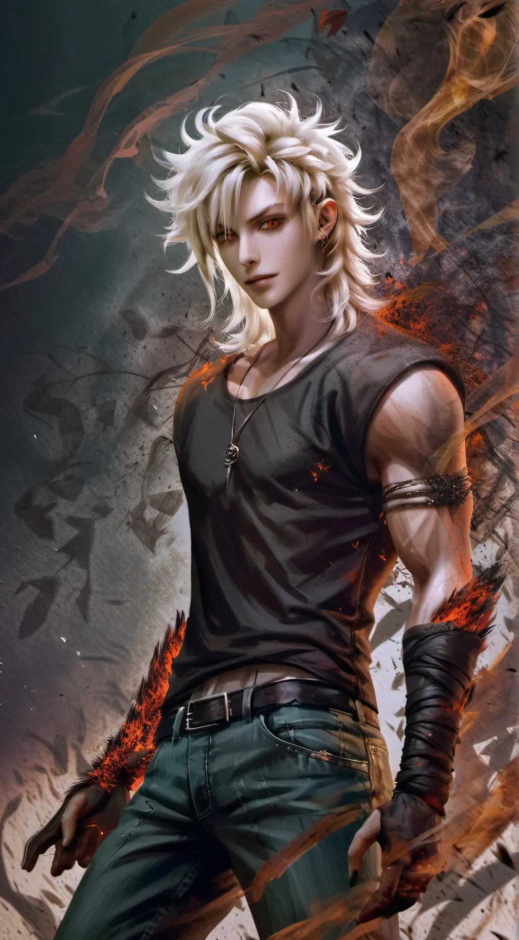 ai character: Leon Stark background