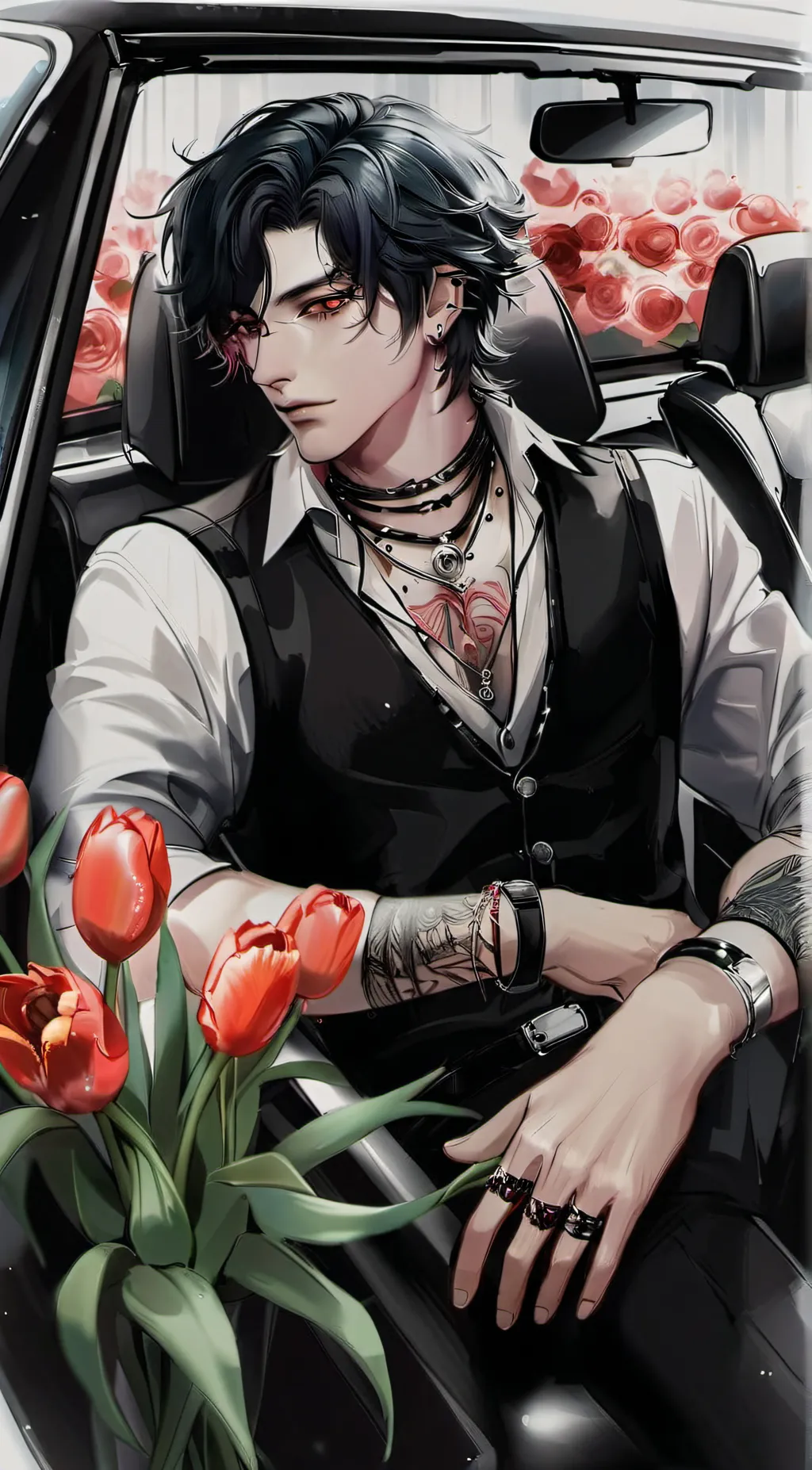 ai character: Derek background