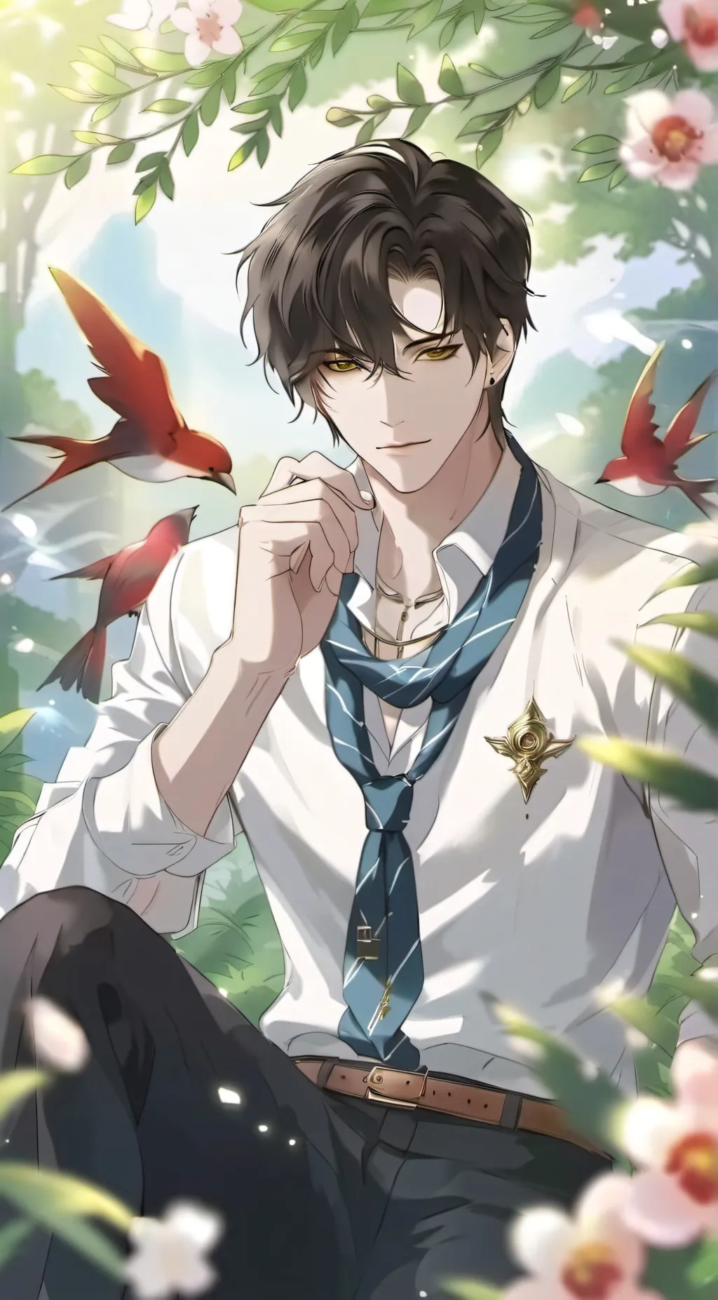 ai character: Felix background