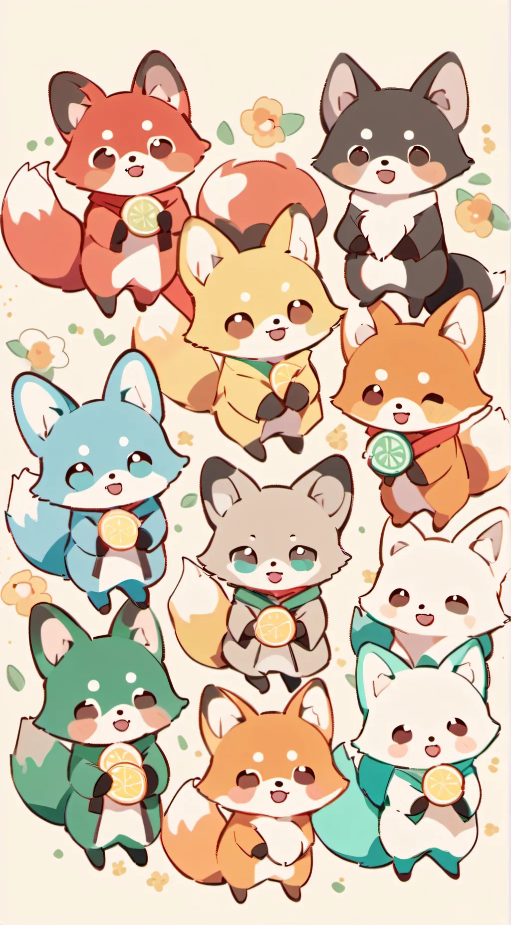 ai character: Fox Academy background