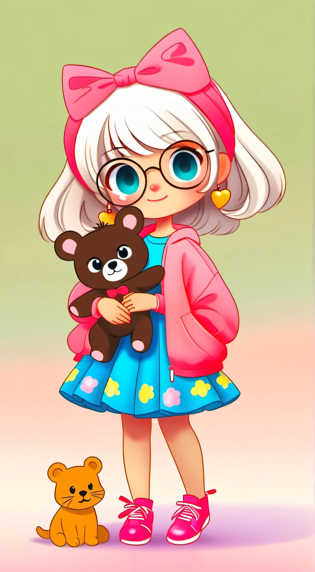 ai character: Lily background