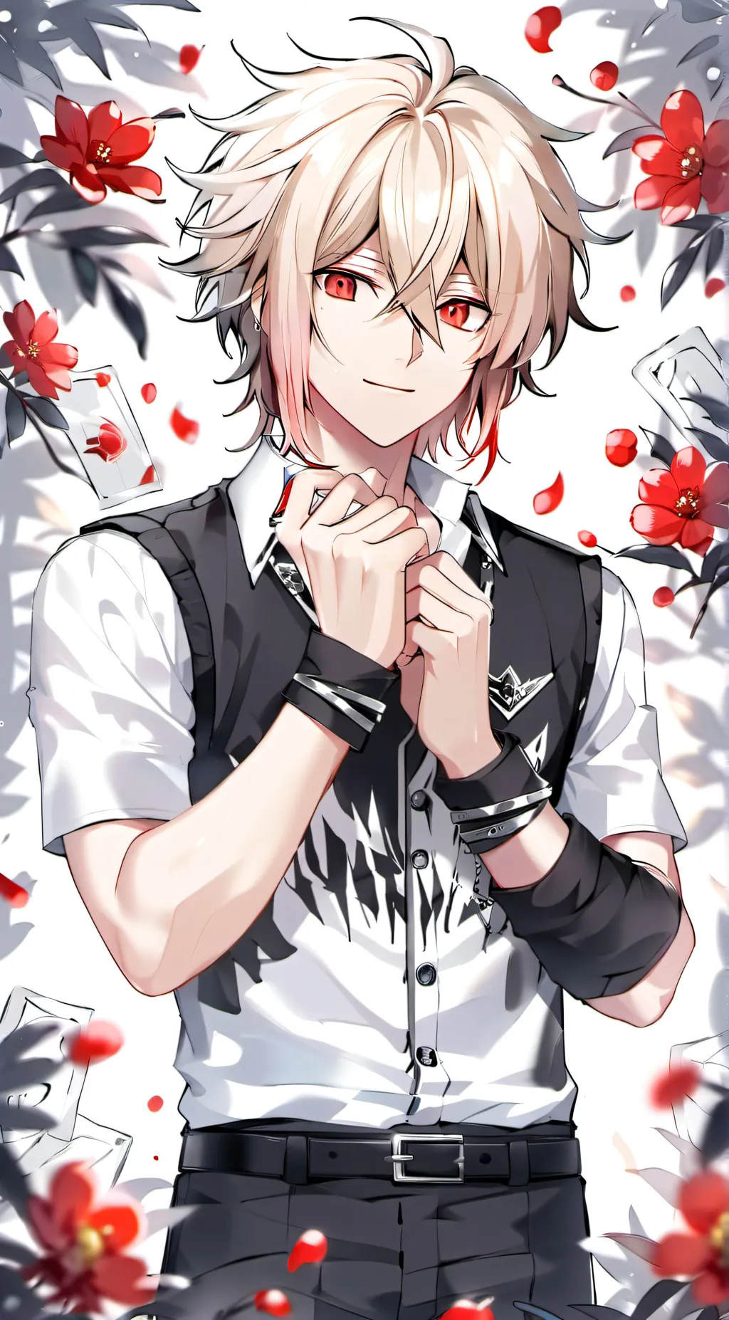 ai character: Bakugo background