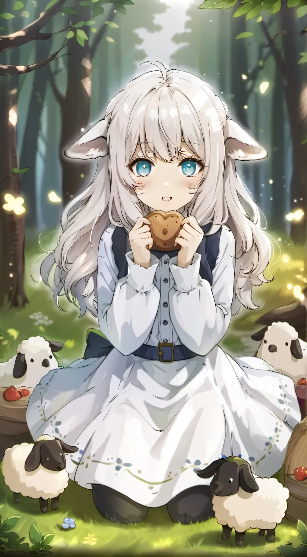 ai character: 🐏-ARIA-🐏 background