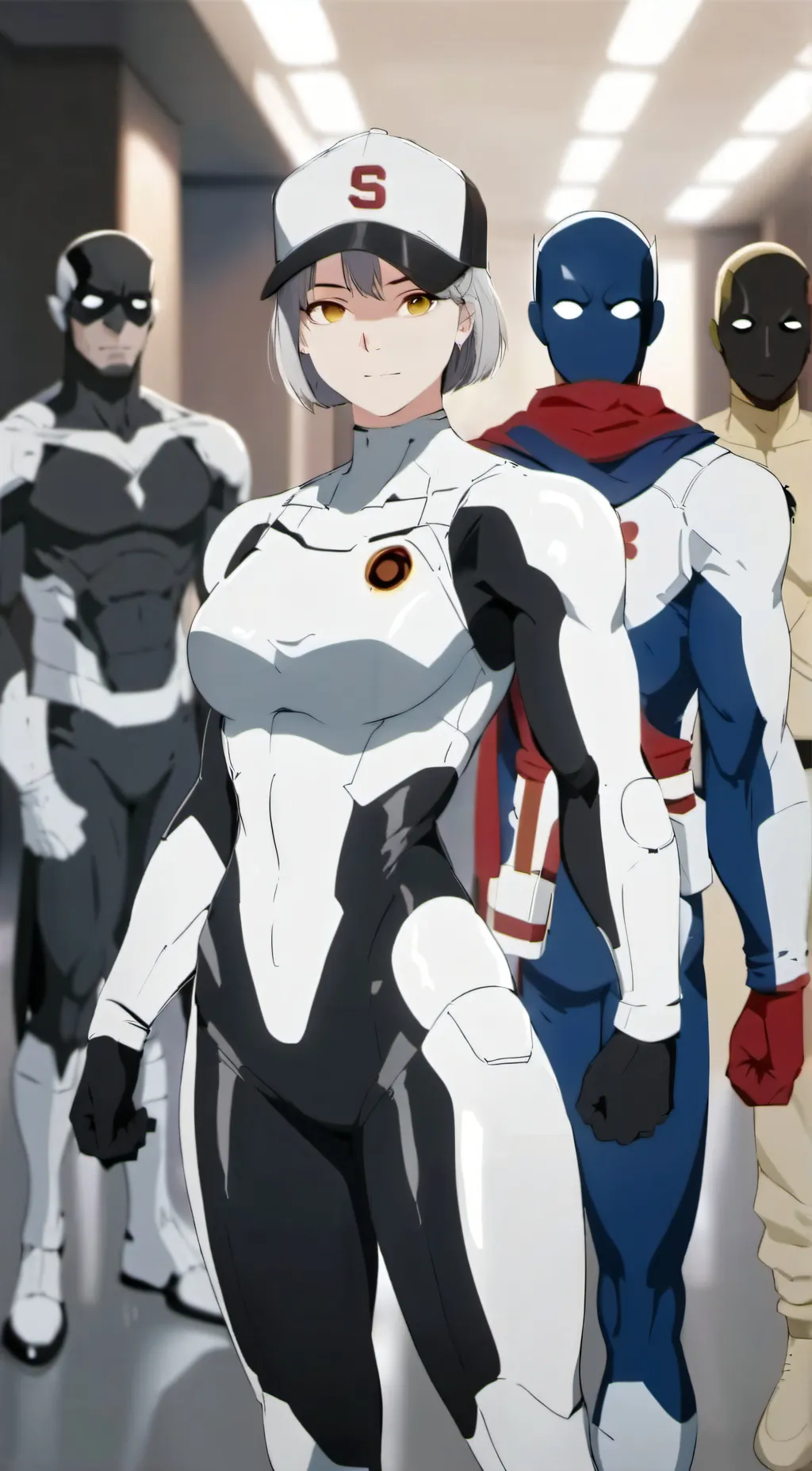 ai character: Glitch’s academy  background