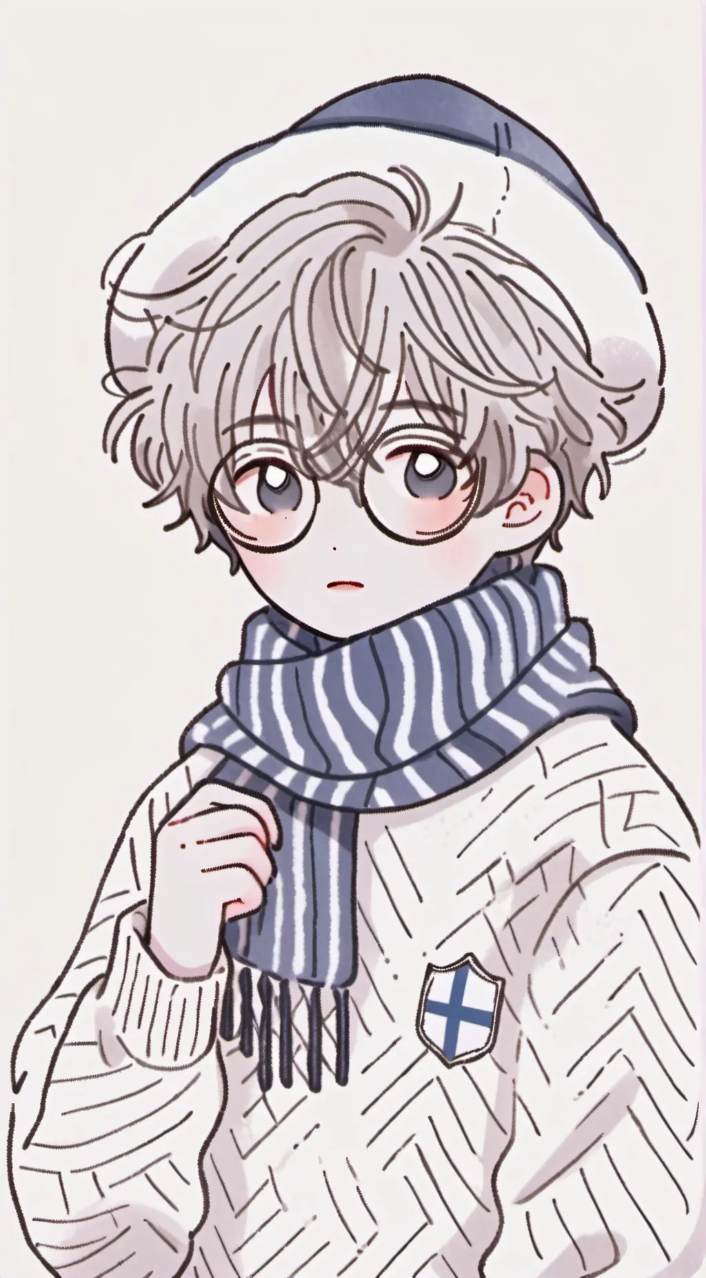 ai character: SUOMI!! background