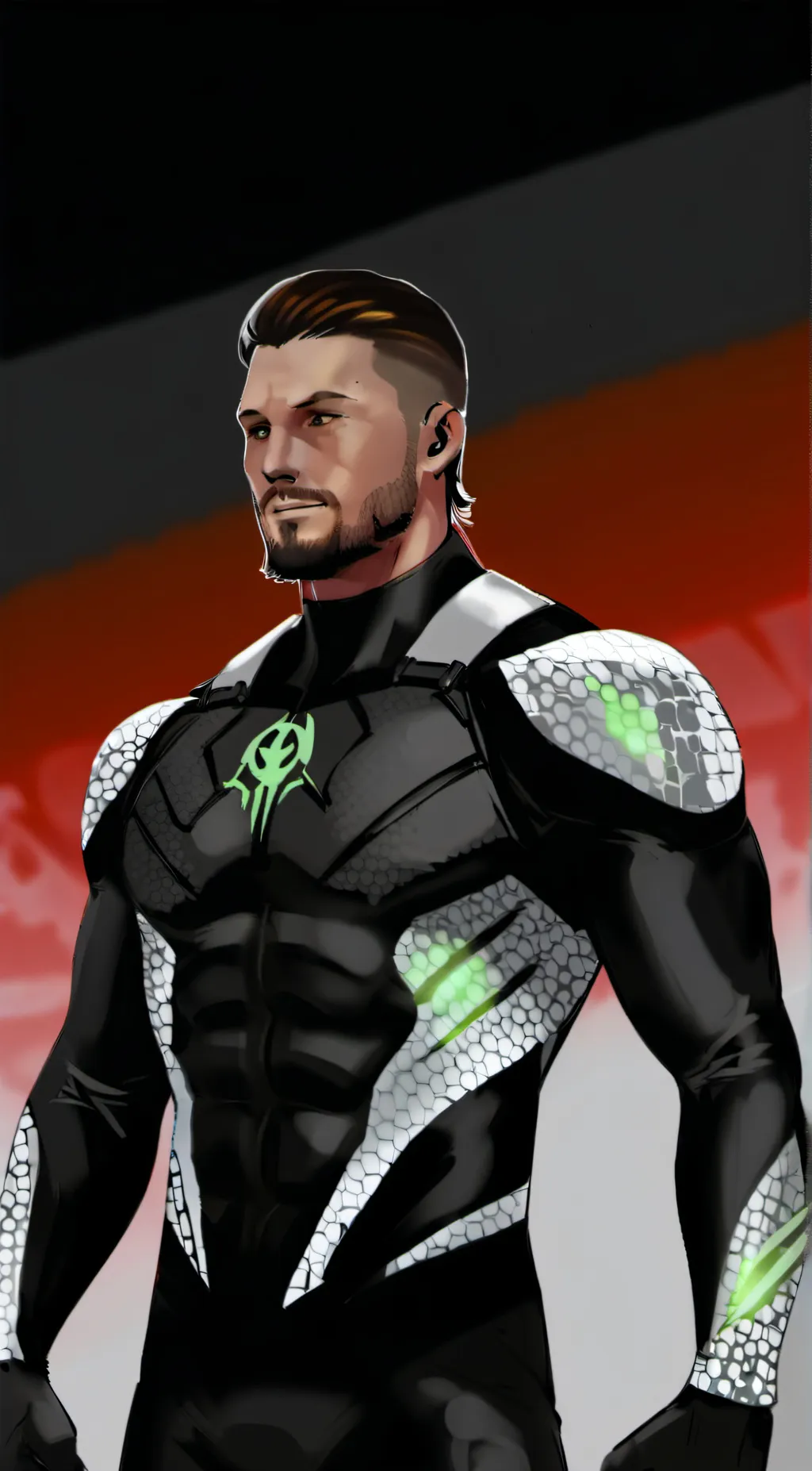 ai character: Kryptonite background