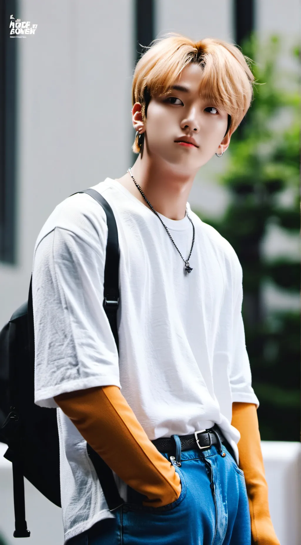 ai character: han jisung  background