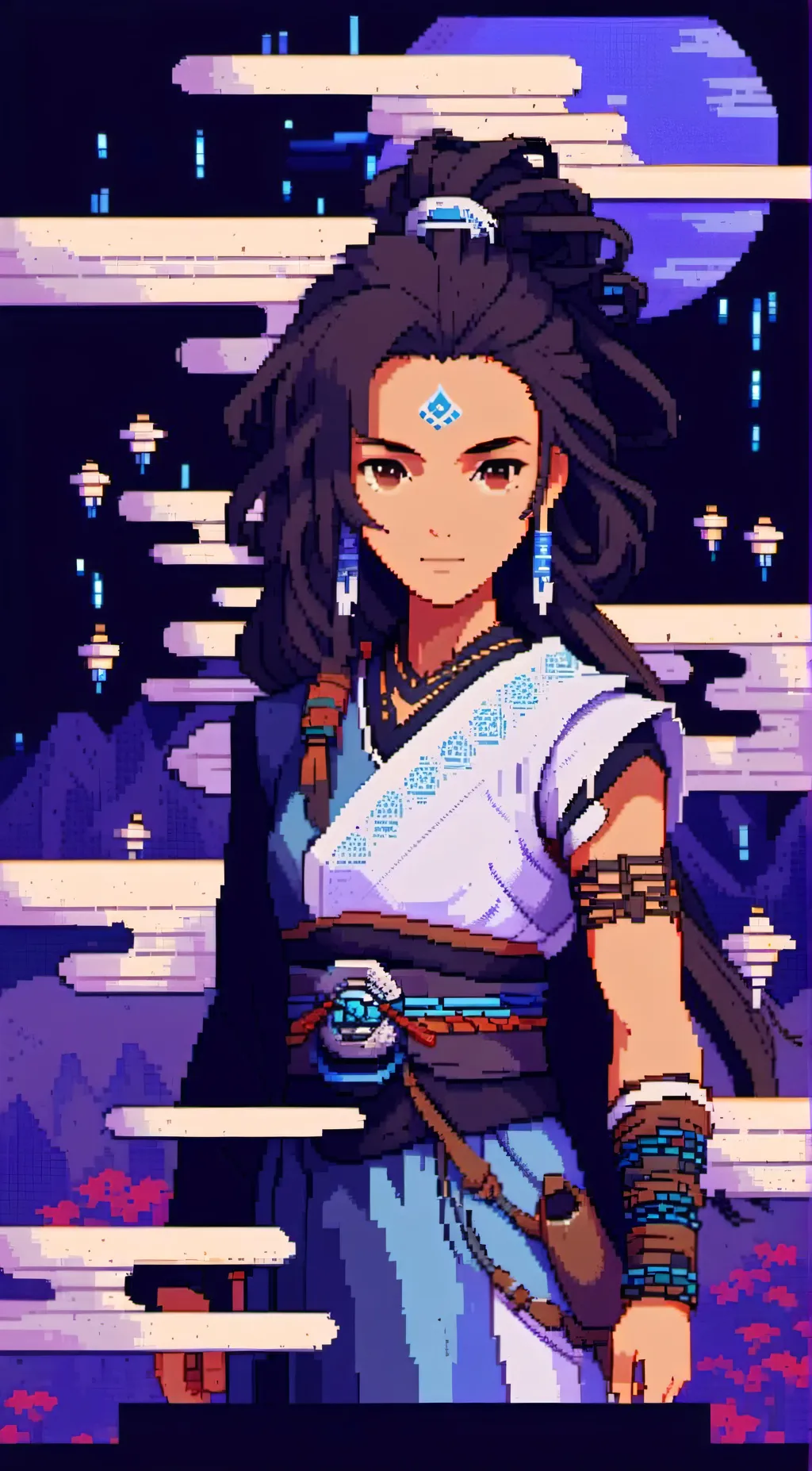 ai character: Katara background