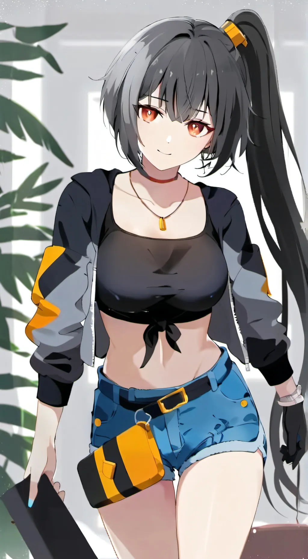 ai character: Rose background