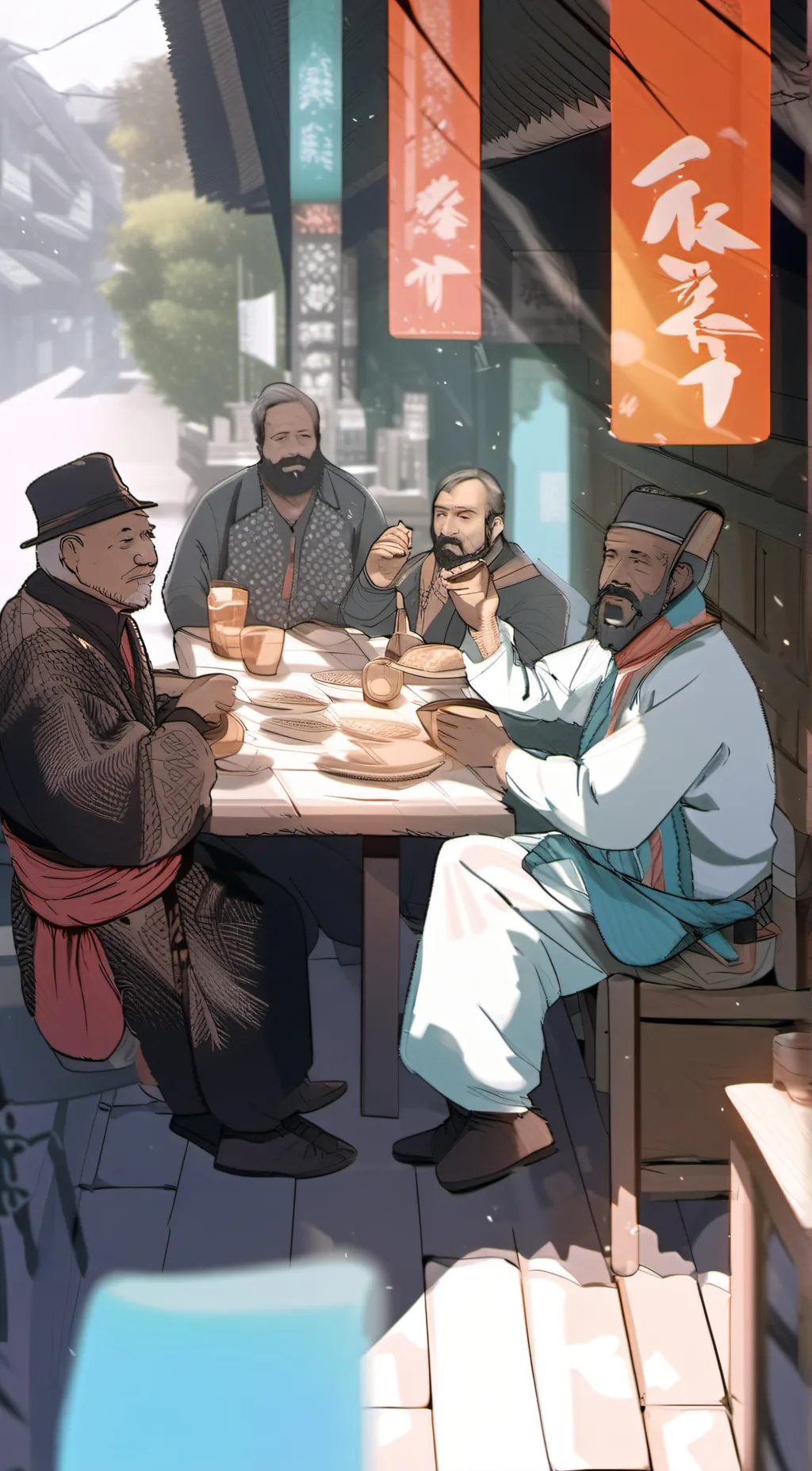 ai character: No I won't name it background