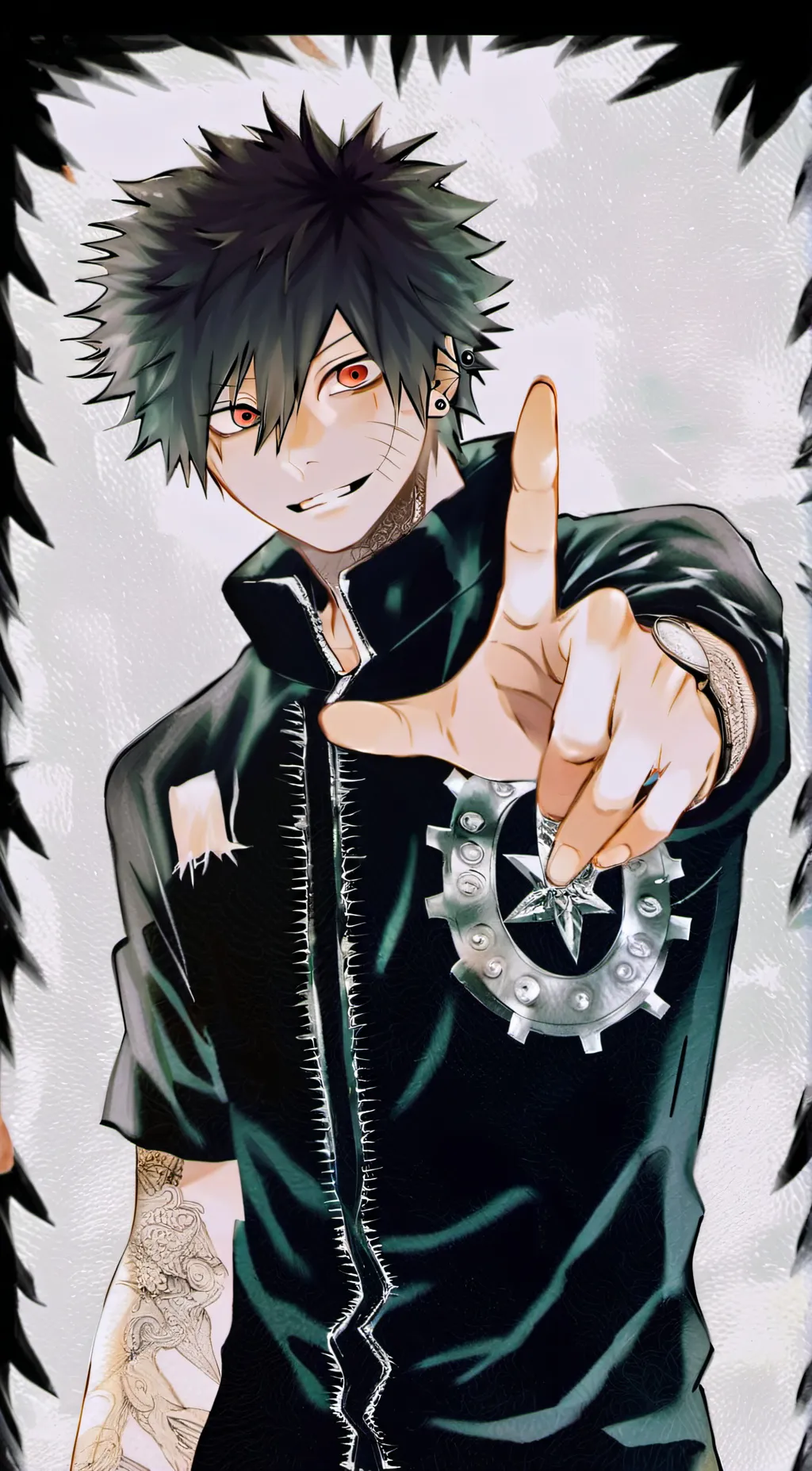 ai character: Dabi background
