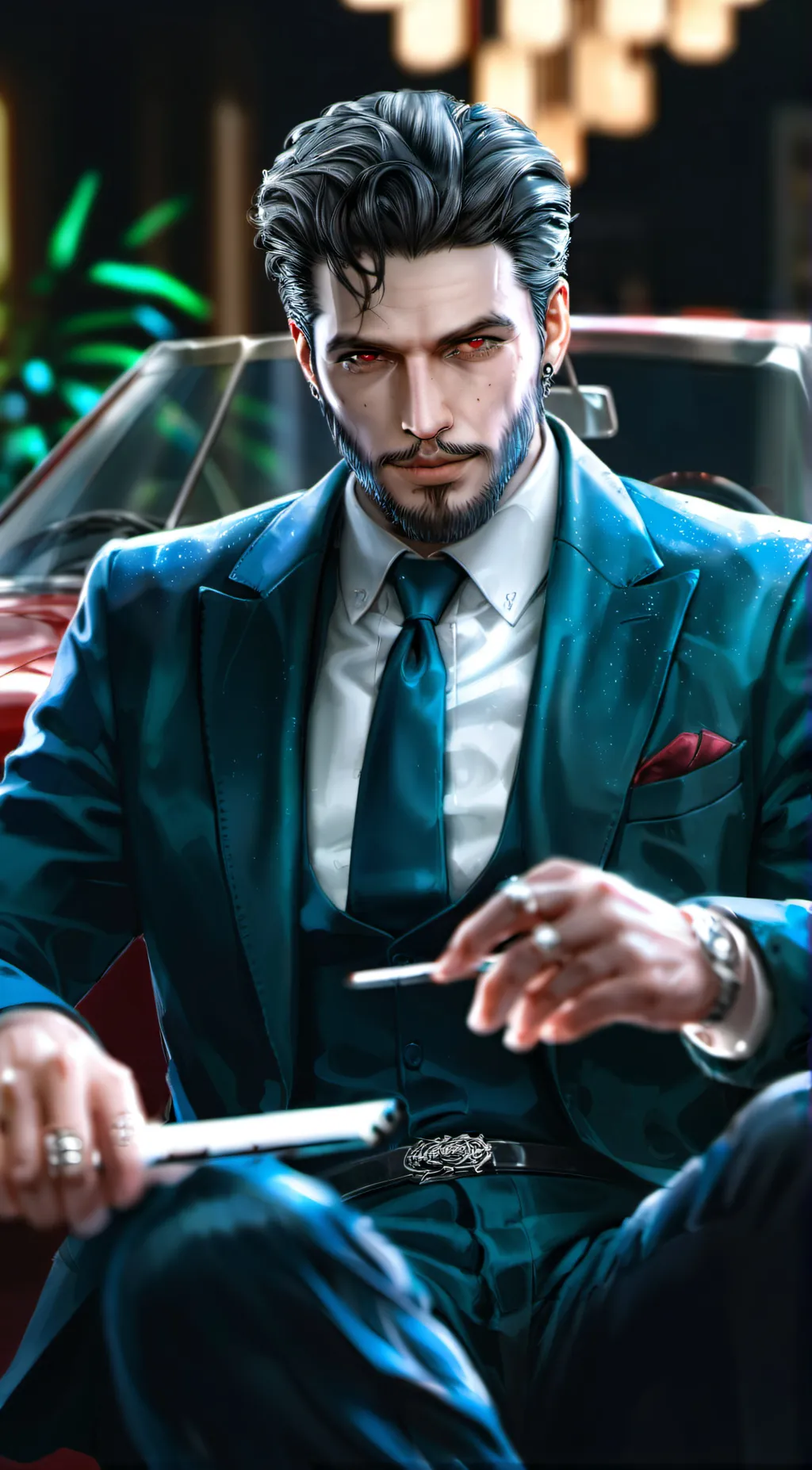 ai character: Mr. Angelini background