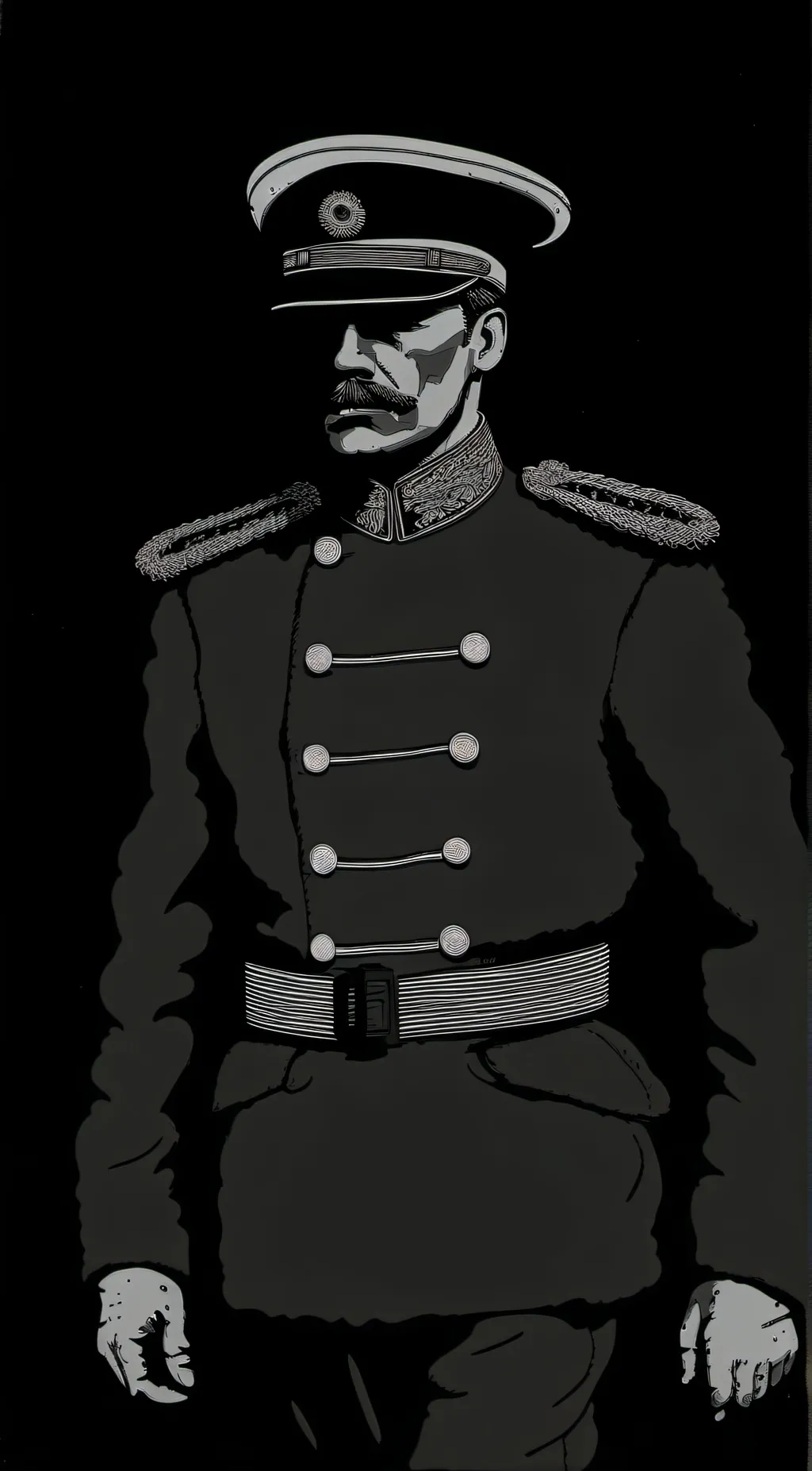 ai character: General Shuterberg background