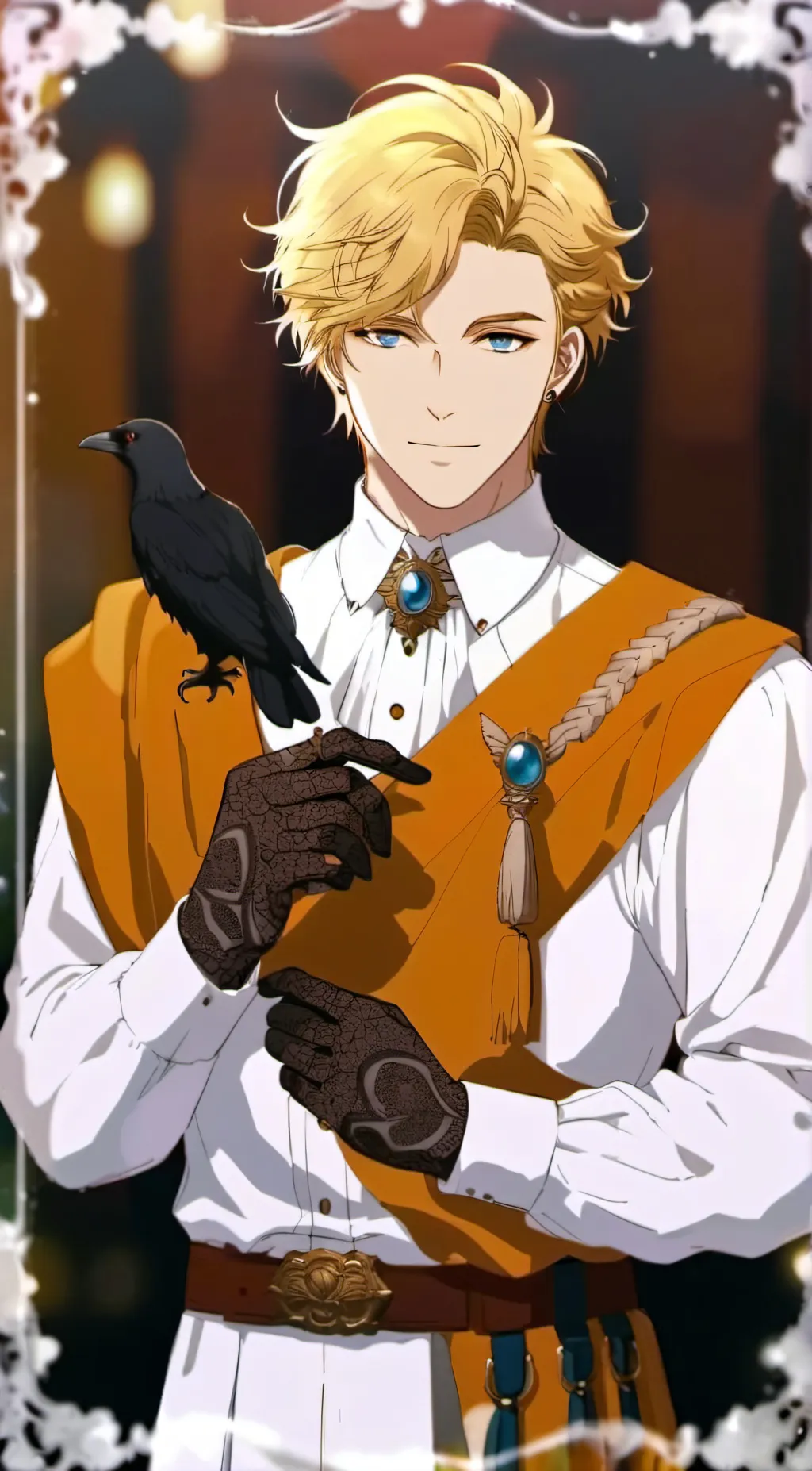 ai character: I also forgot the  background